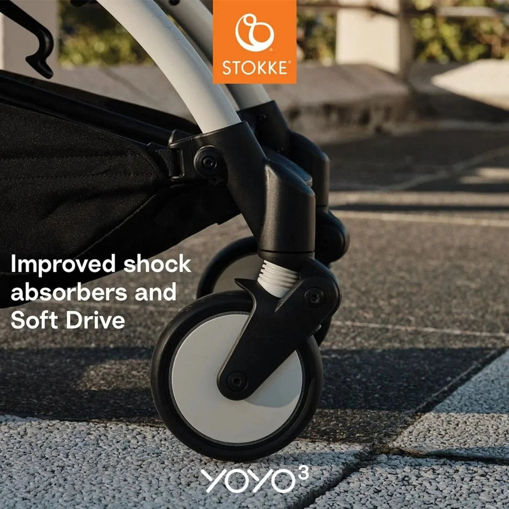 Stokke YOYO³ Frame - White - Baby&More