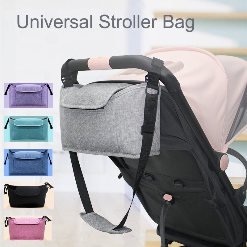 Stroller /Pushchair Organizer Bag - 5 Colours - Baby&More