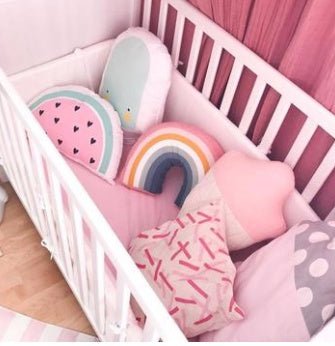 Super Soft Rainbow Pillow - Baby&More