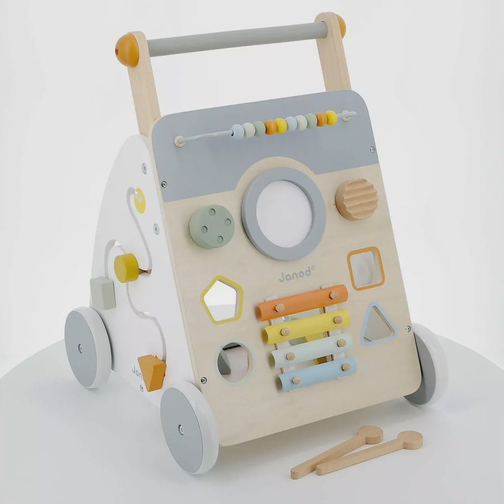 Sweet Cocoon Wooden Multi - Activity Baby Walker - Baby&More