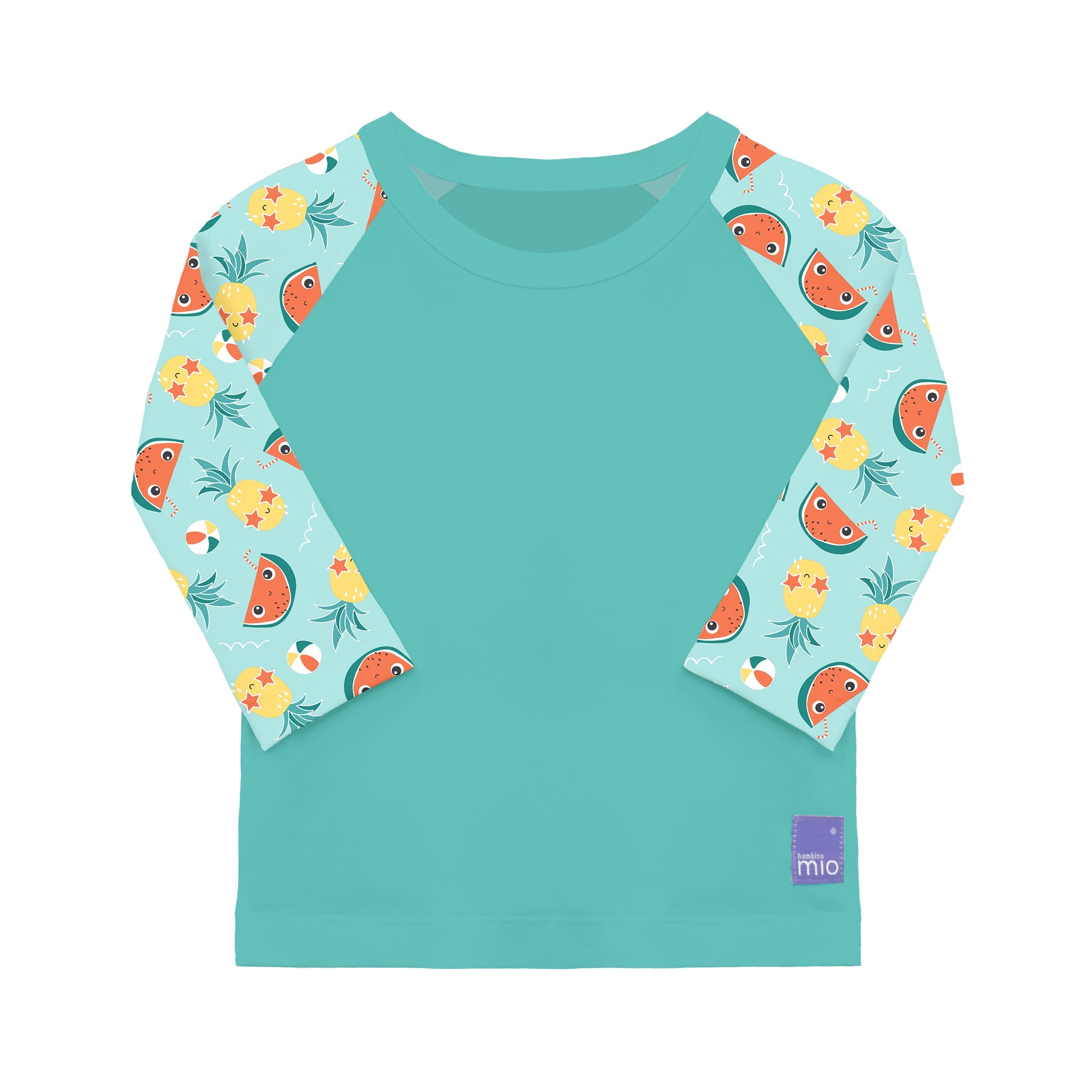 Bambino Mio UPF 40+ Soft and Gentle Protective Swim Rash Vest - Tropical