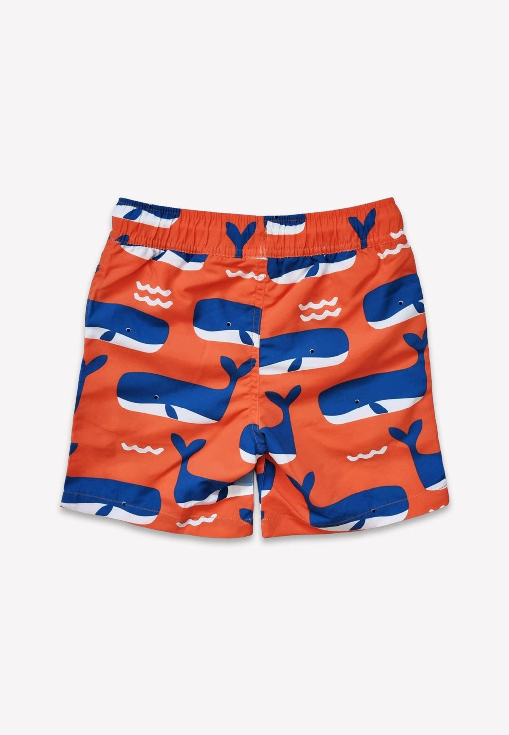 Kids' Swim Shorts - Whale Waves Print