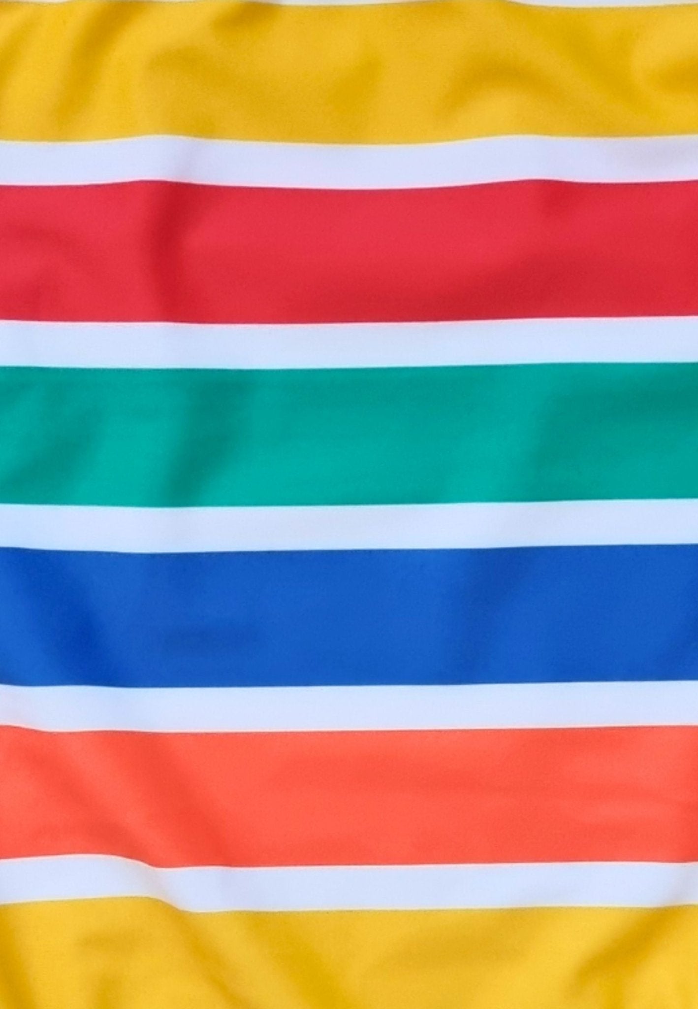 Kids' Swimsuit - Happy Stripe Print