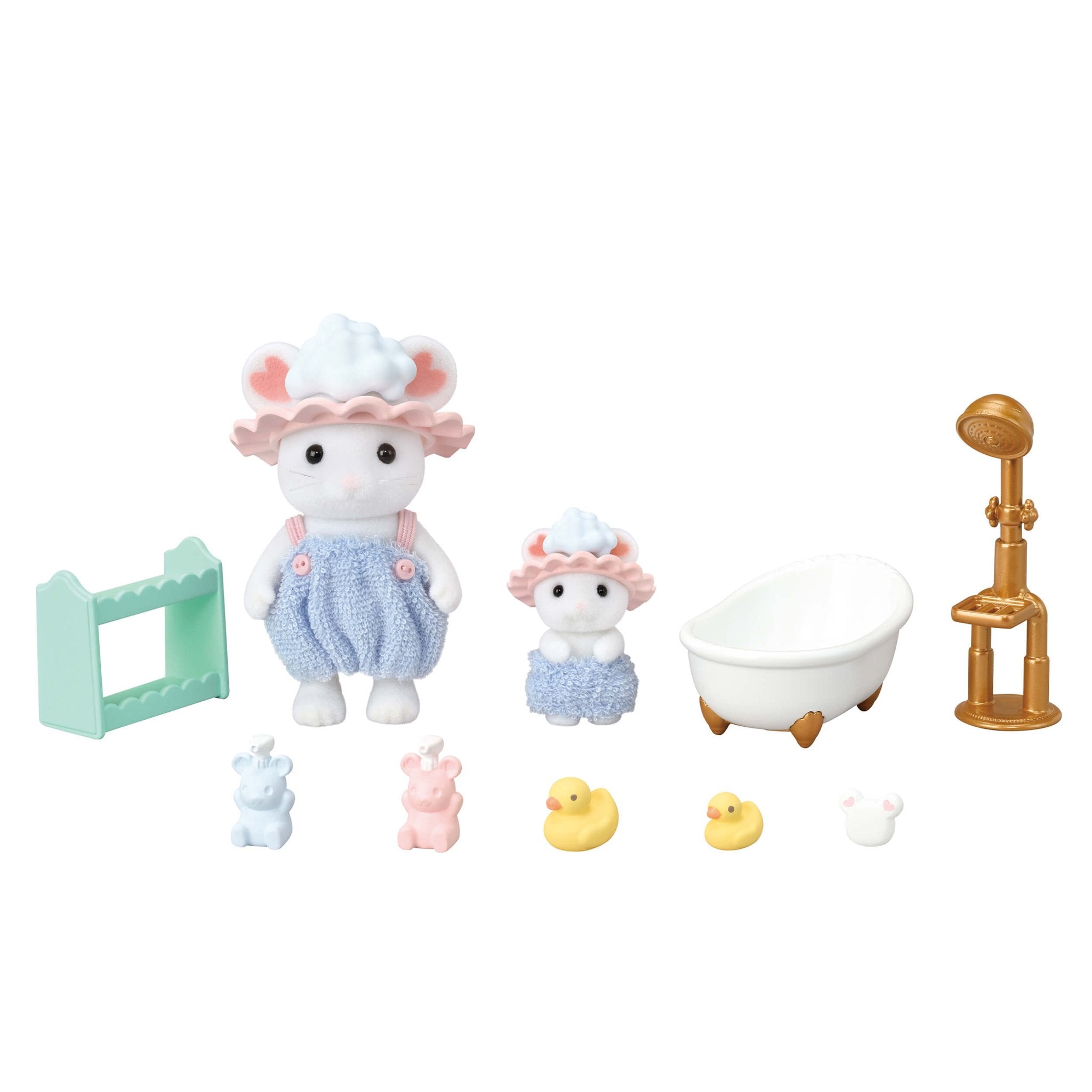 Sylvanian Families - Bath Time Bubble Siblings Playset - Baby&More