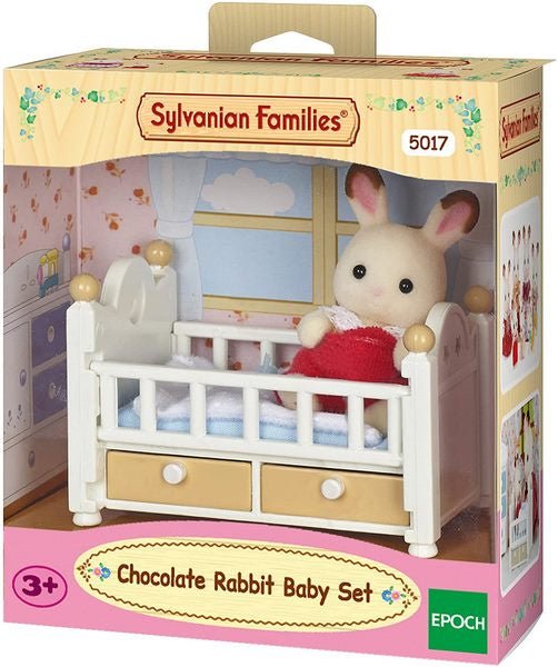 Sylvanian Families - Chocolate Rabbit Baby Set - Baby&More