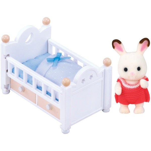 Sylvanian Families - Chocolate Rabbit Baby Set - Baby&More