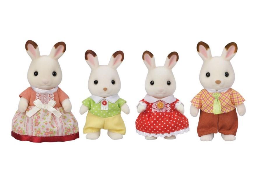 Sylvanian Families - Chocolate Rabbit Family - Baby&More