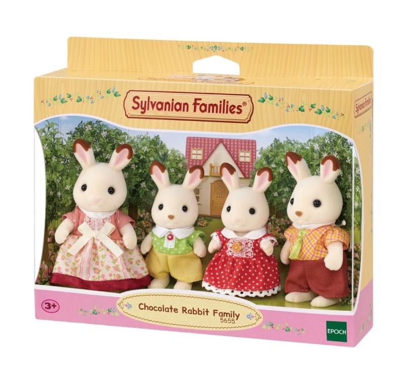 Sylvanian Families - Chocolate Rabbit Family - Baby&More