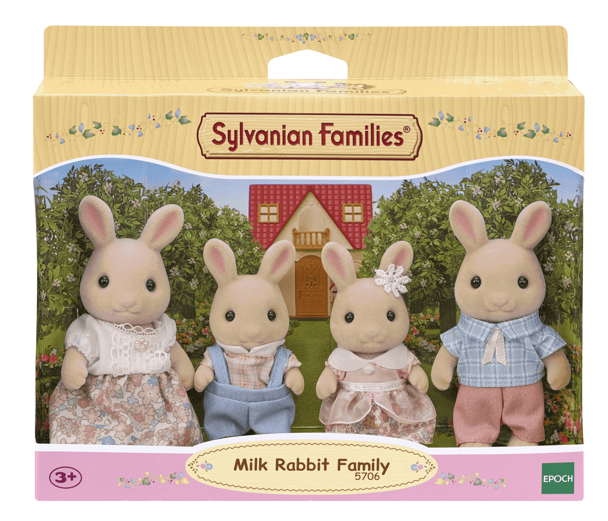 Sylvanian Families - Milk Rabbit Family - Baby&More