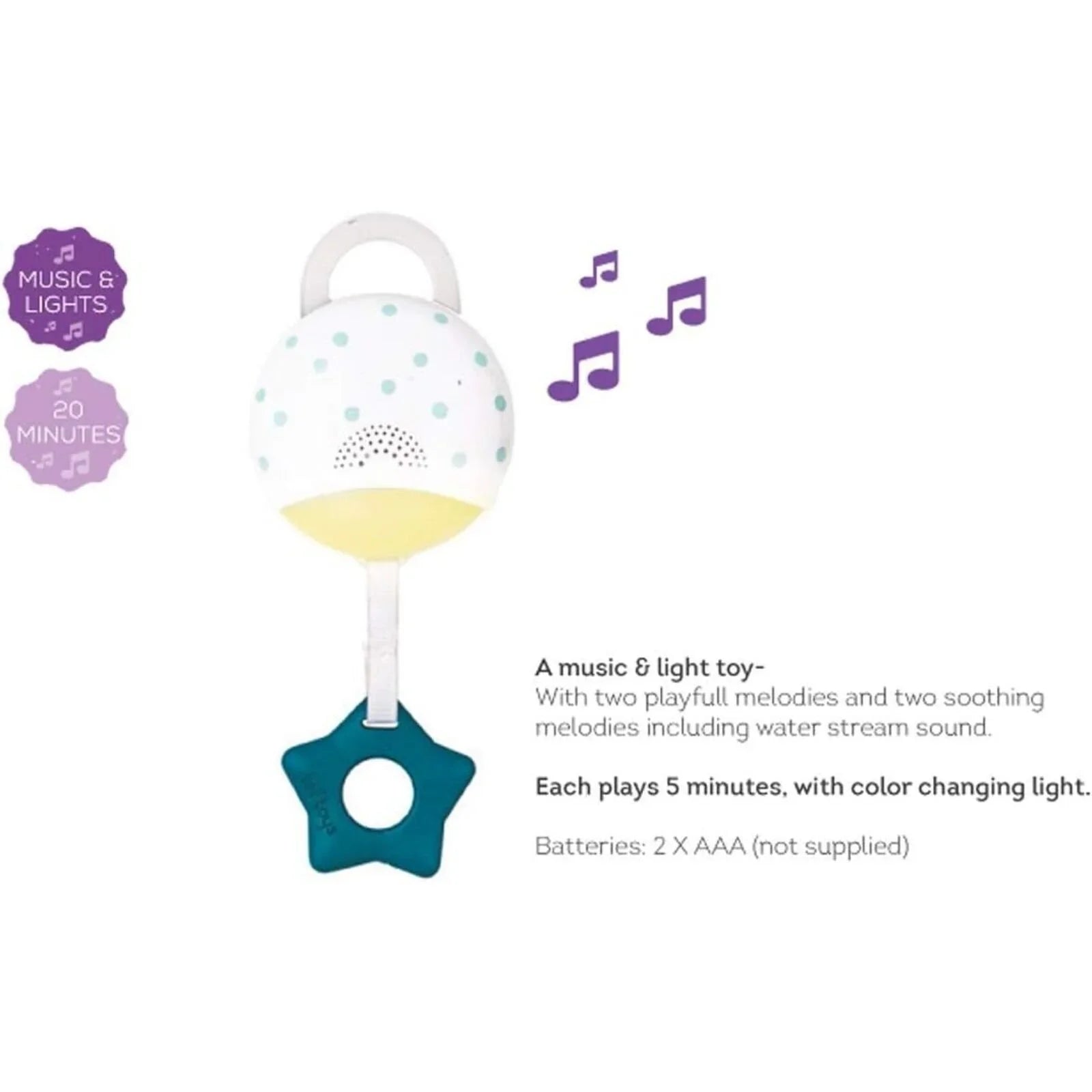 Taf Toys Koala Musical Cosy Gym - Baby&More