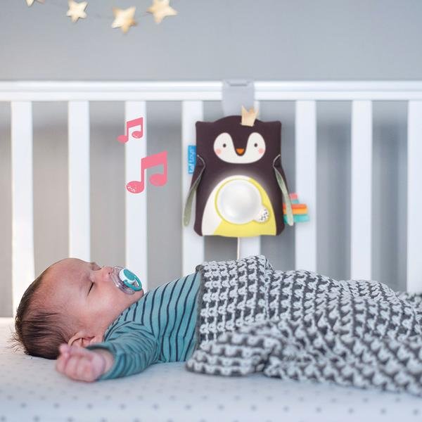 Taf Toys Prince The Penguin Cot Toy and Soother - Baby&More