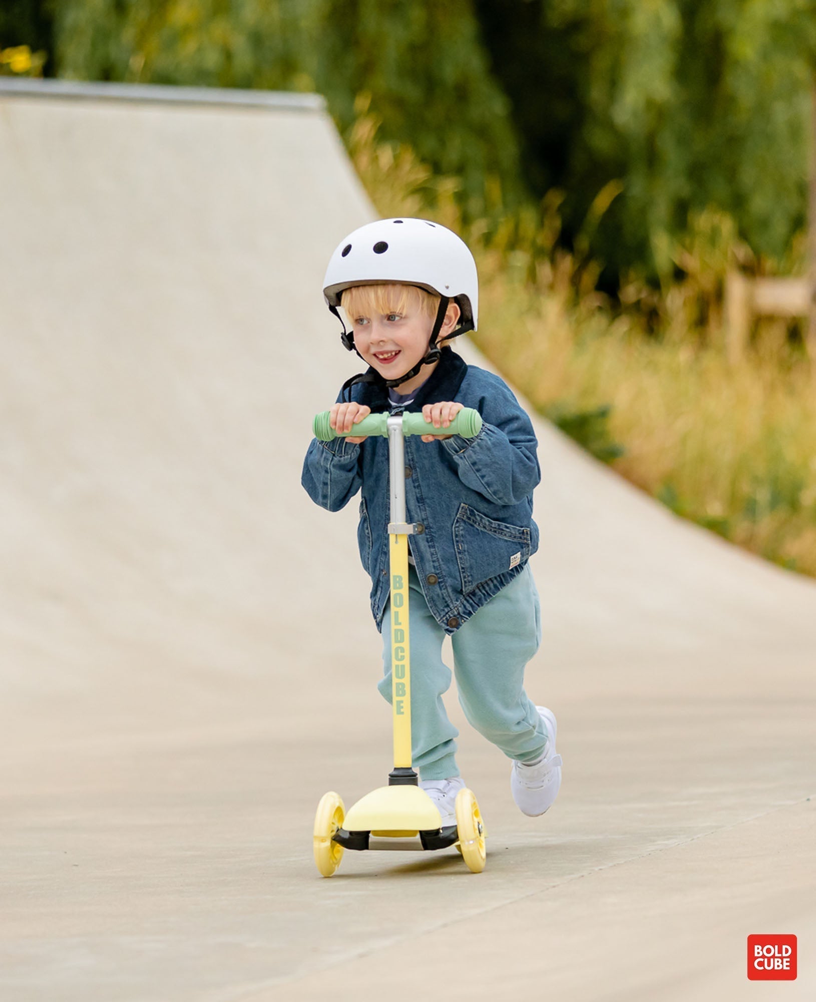 Teeny 3 Wheel Scooter - Lemon Yellow - Baby&More