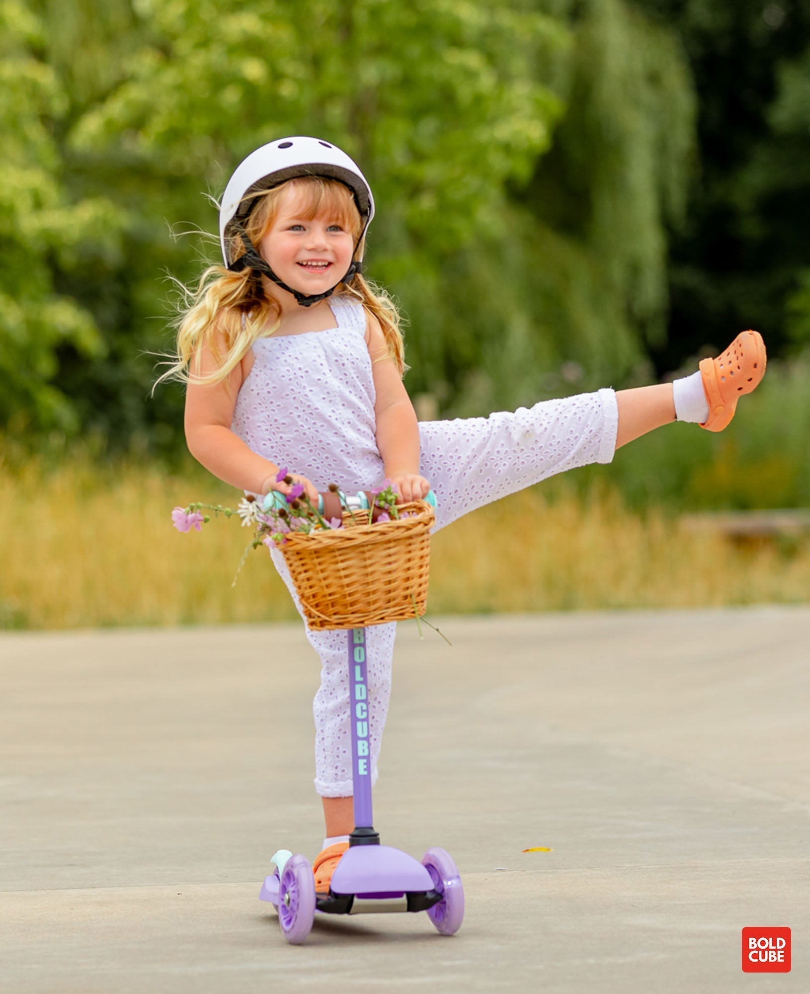 Teeny 3 Wheel Scooter - Lilac - Baby&More