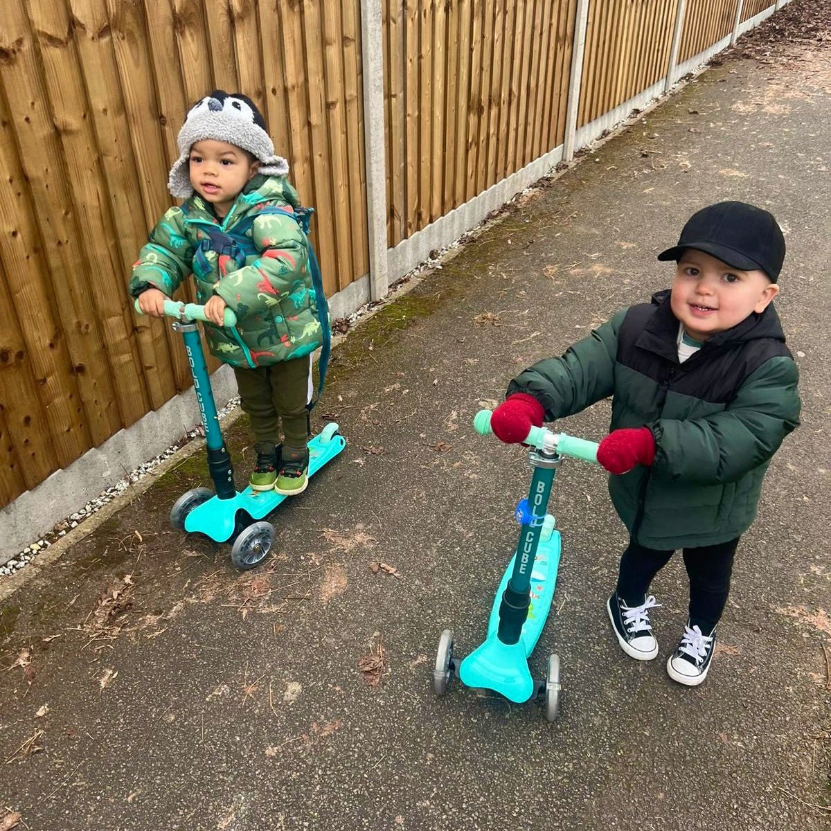 Teeny Fold 3 Wheel Scooter - Ocean - Baby&More