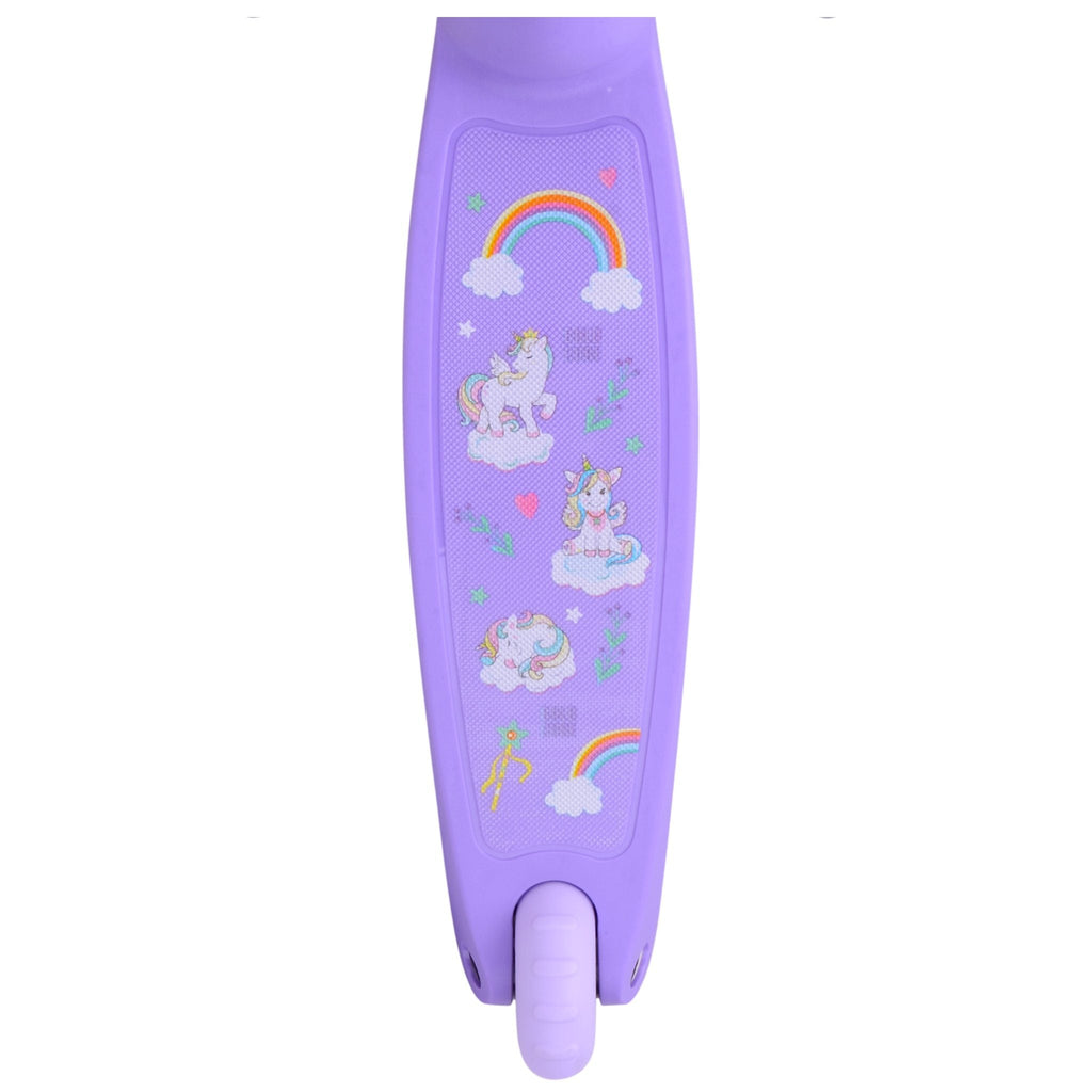 Teeny Fold 3 Wheel Scooter - Purple Unicorn - Baby&More