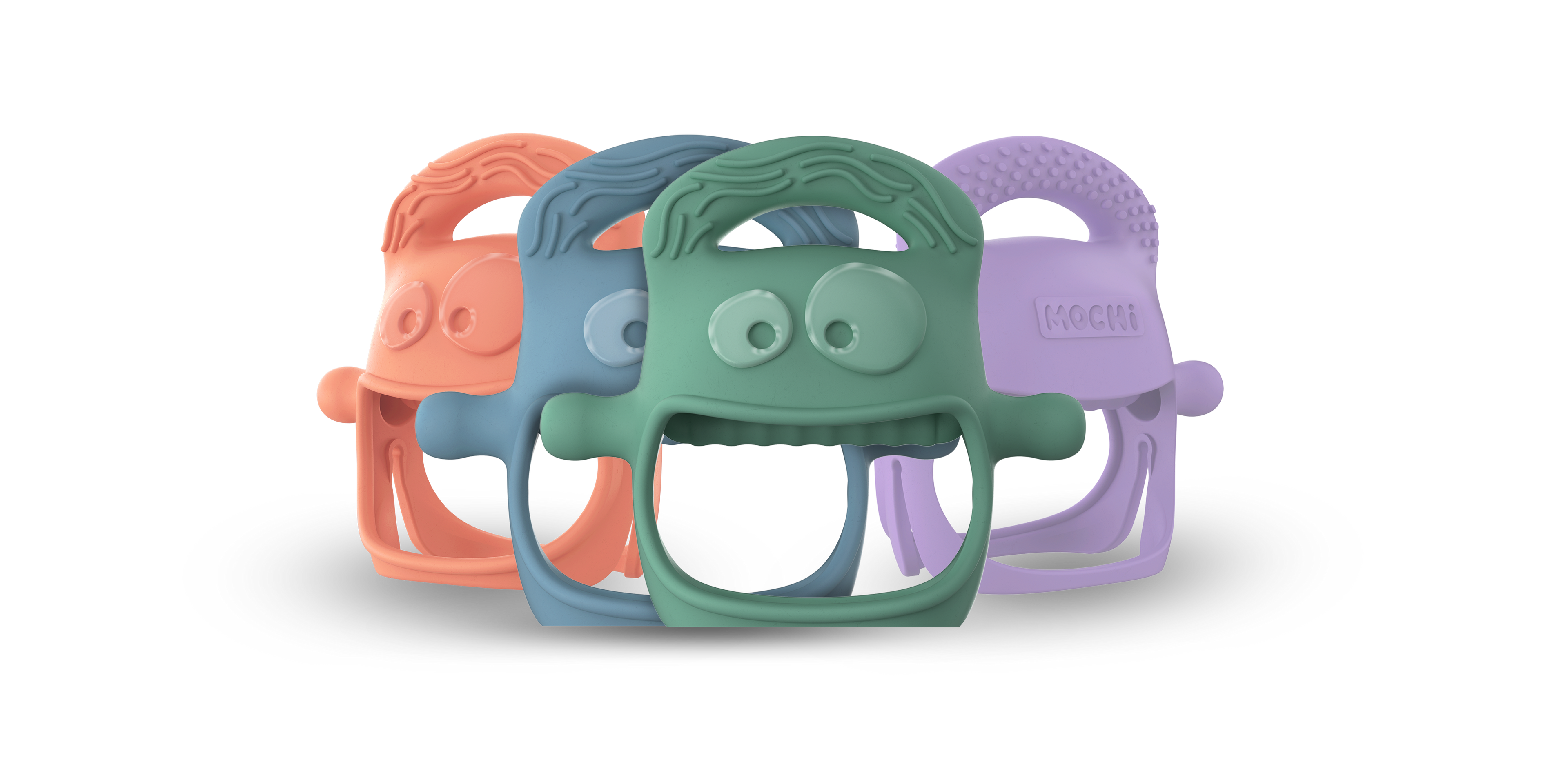 MOCHi Silicone Teething Mitten - Various Colours