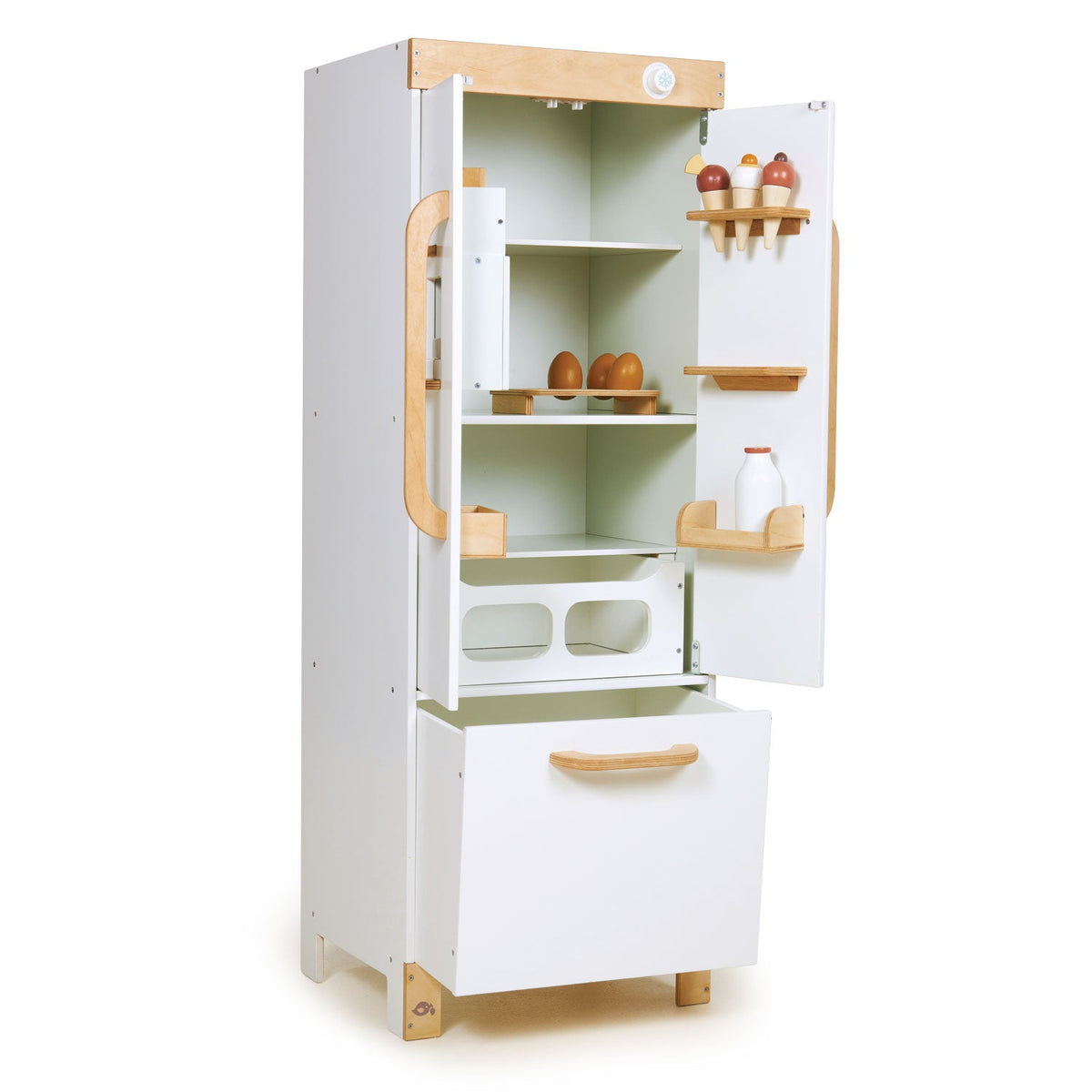 Tender Leaf Toys Wooden Refrigerator - Baby&More