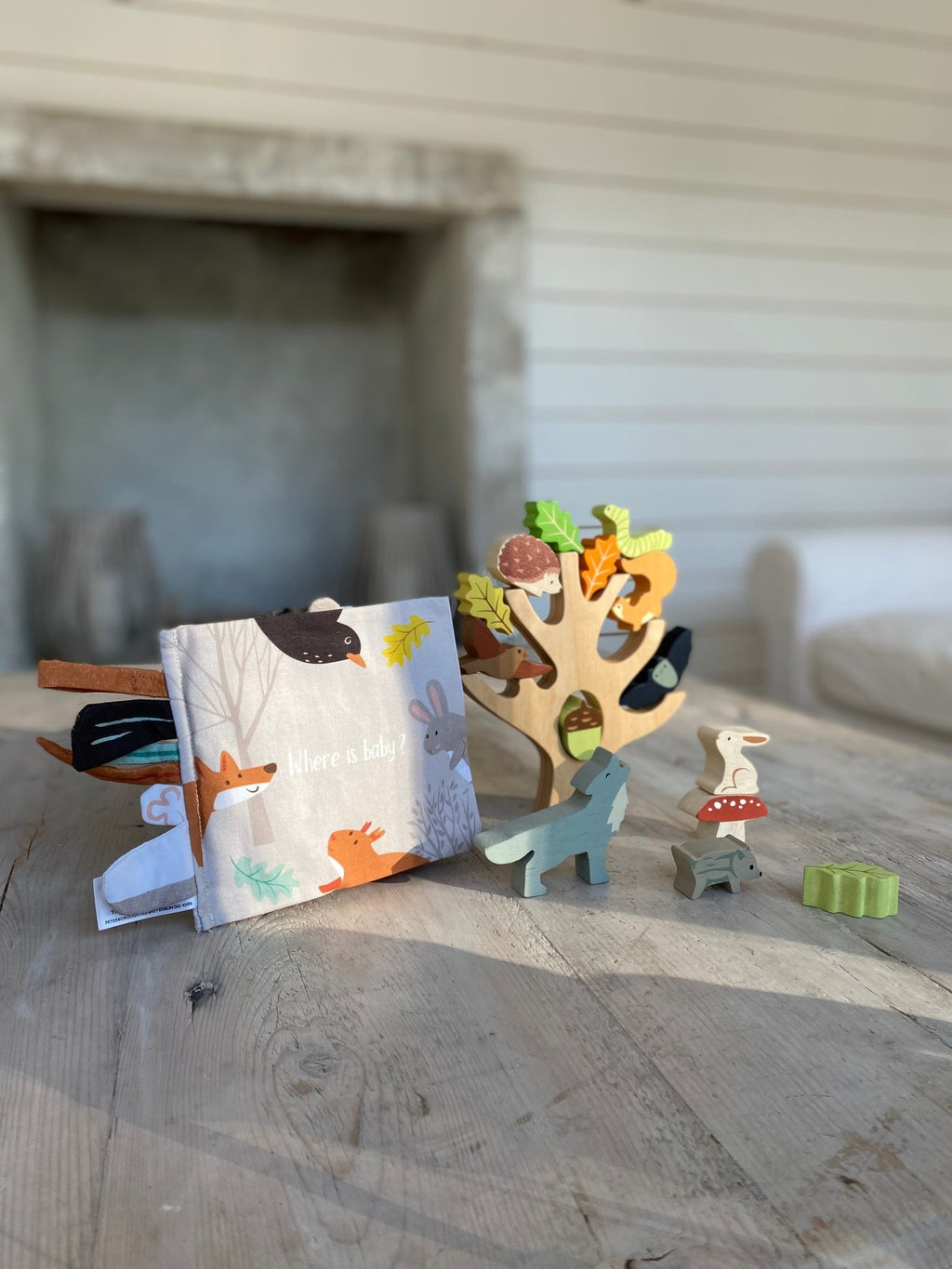 Tender Leaf Toys Wooden Stacking Forest - Baby&More