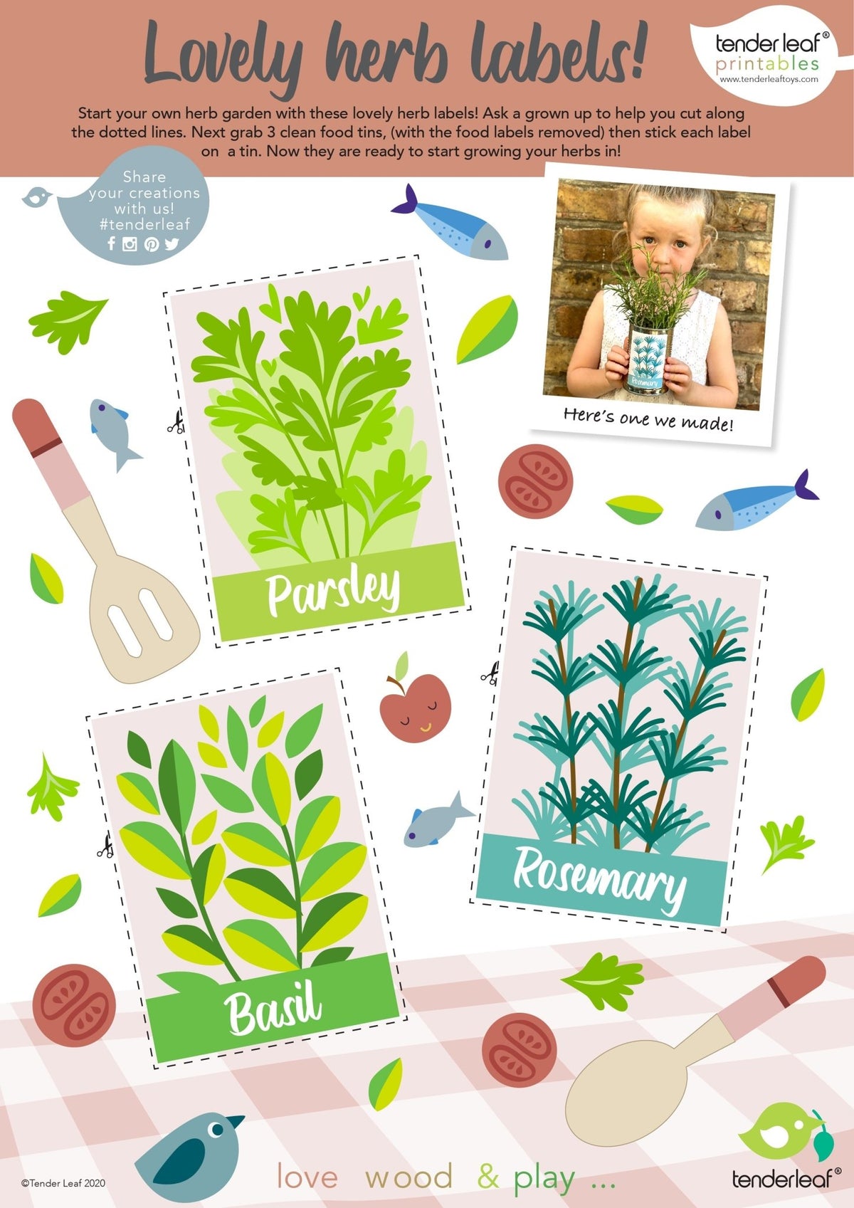 Tenderleaf Wooden Kitchen Range Playset - Baby&More