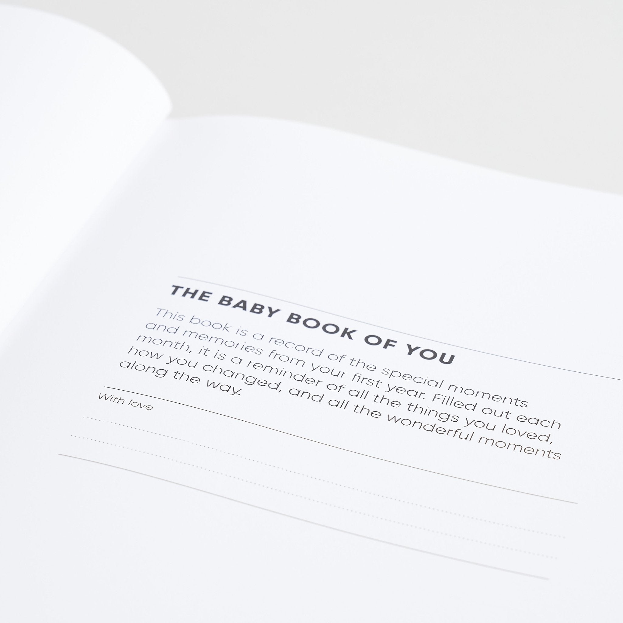 The Baby Book of You: Record of Your 1st Year - Baby&More