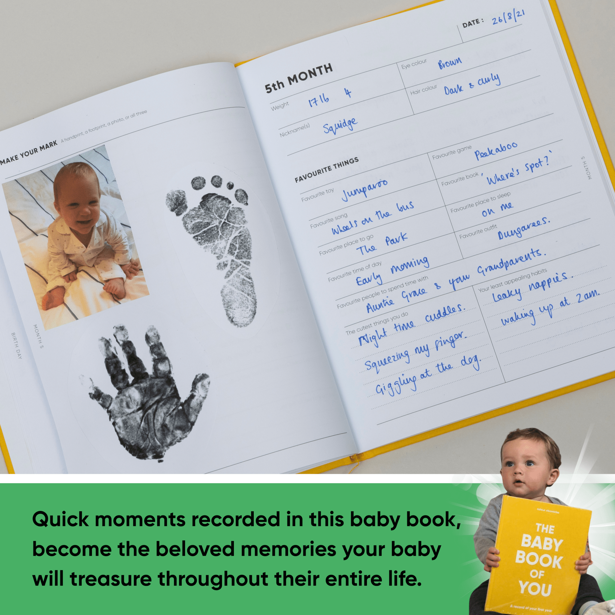 The Baby Book of You: Record of Your 1st Year - Baby&More