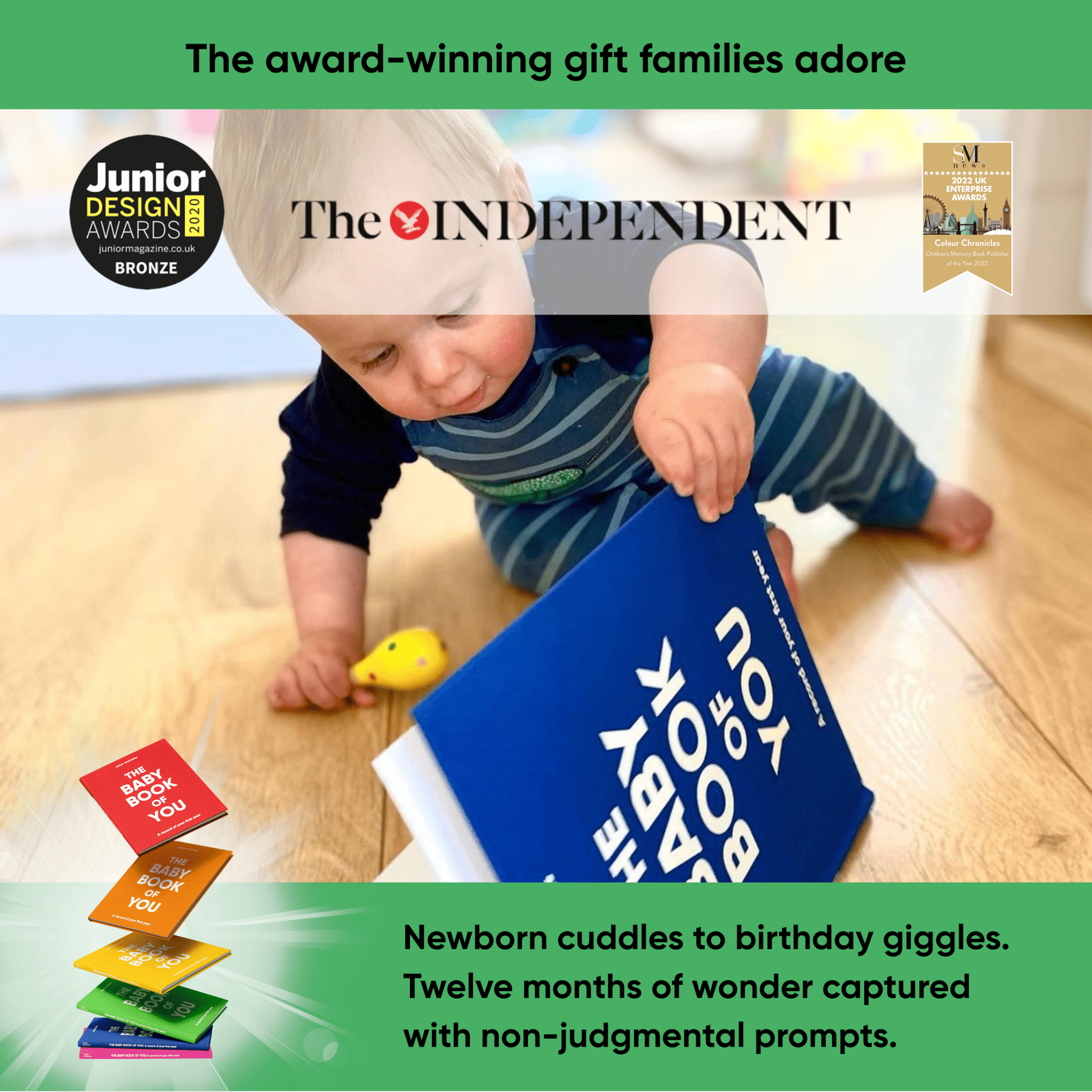 The Baby Book of You: Record of Your 1st Year - Baby&More