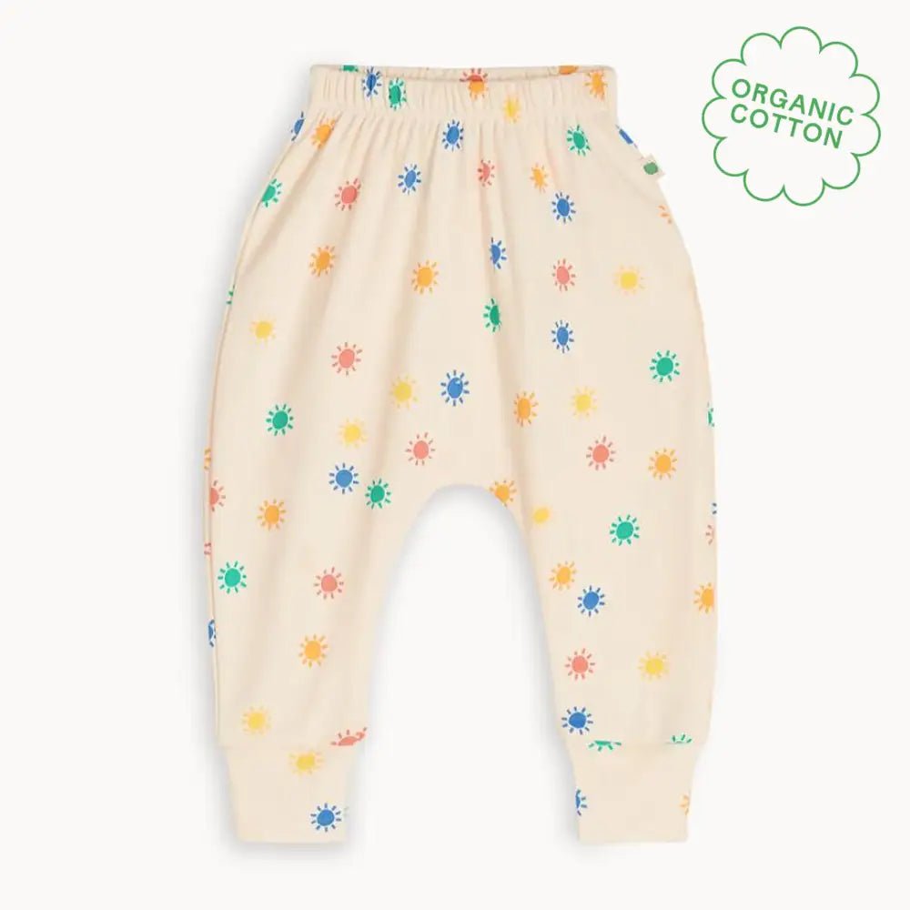 The bonniemob Rainbow Sunshine Organic Cotton Baby Leggings - Baby&More