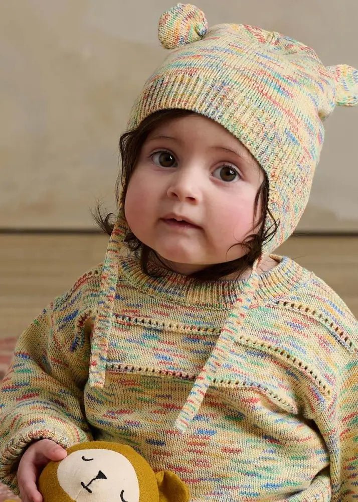 The bonniemob Space-Dye Organic Cotton Knitted Baby & Kids Sweater - Baby&More