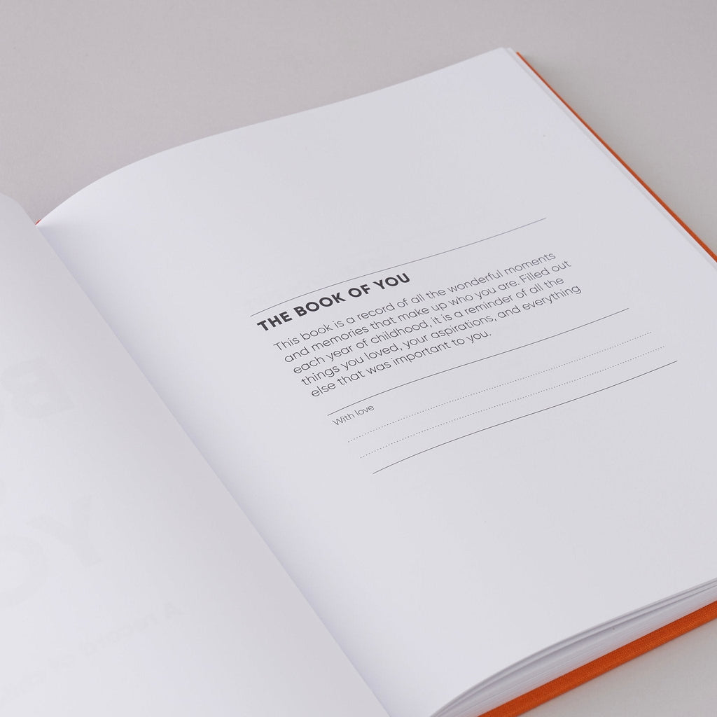 The Book of You: A Record of Childhood from Age 1 - Baby&More