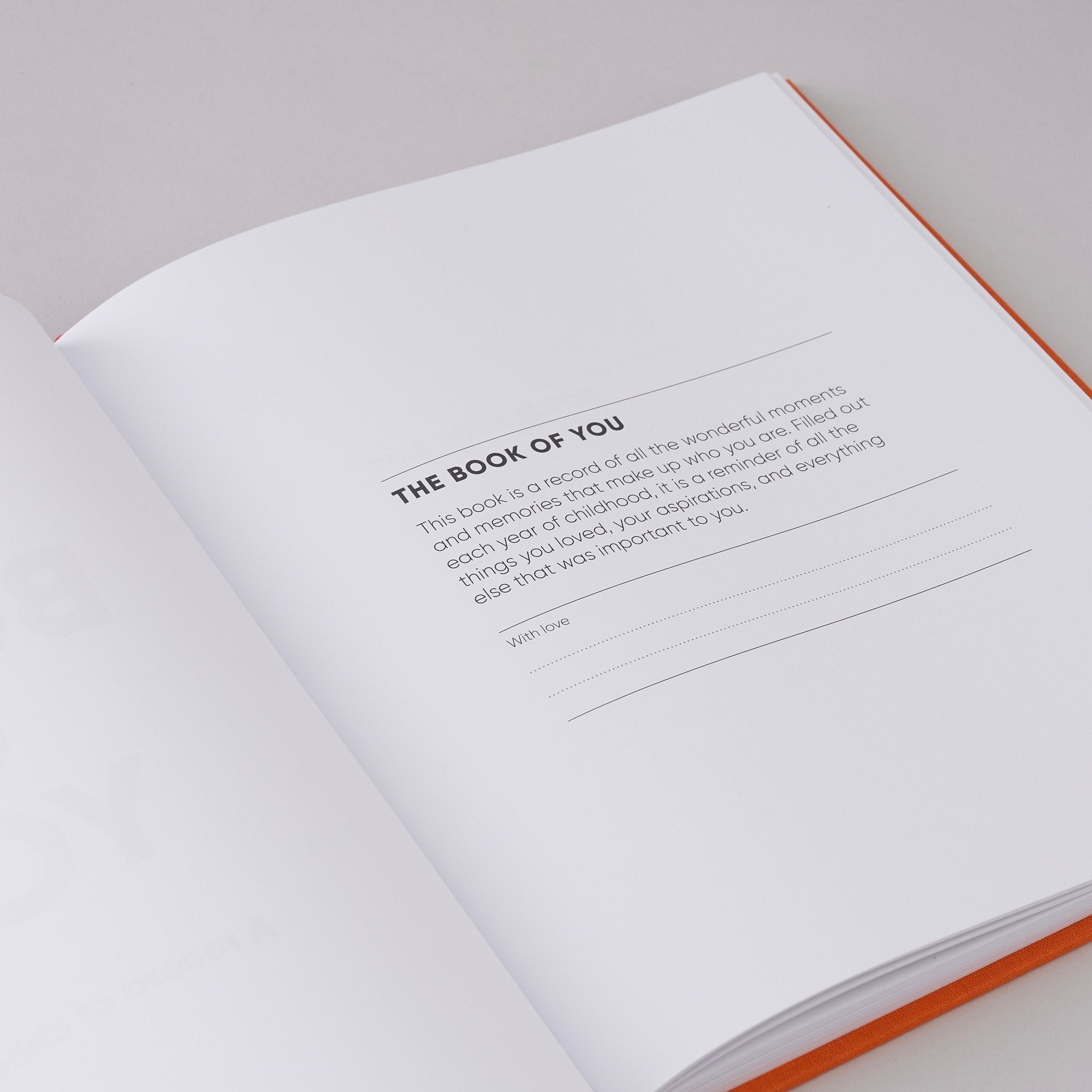 The Book of You: A Record of Childhood from Age 1 - Baby&More