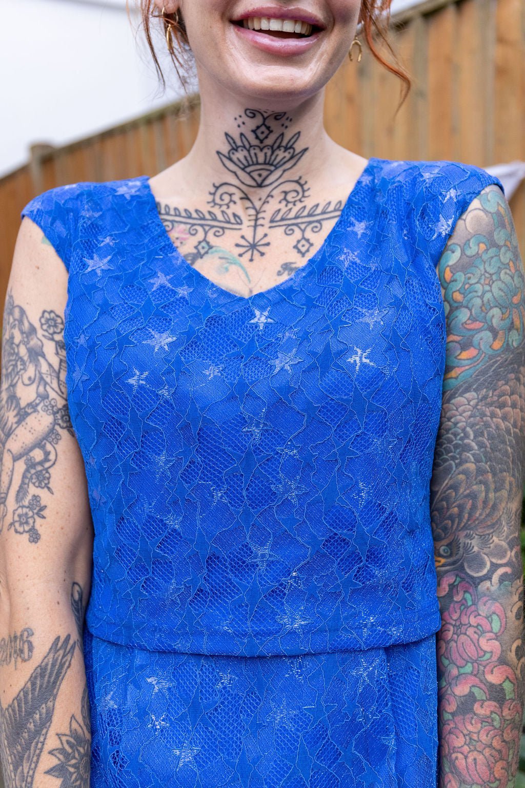 The Breastfeeding Occasion Blue Star Dress - Baby&More