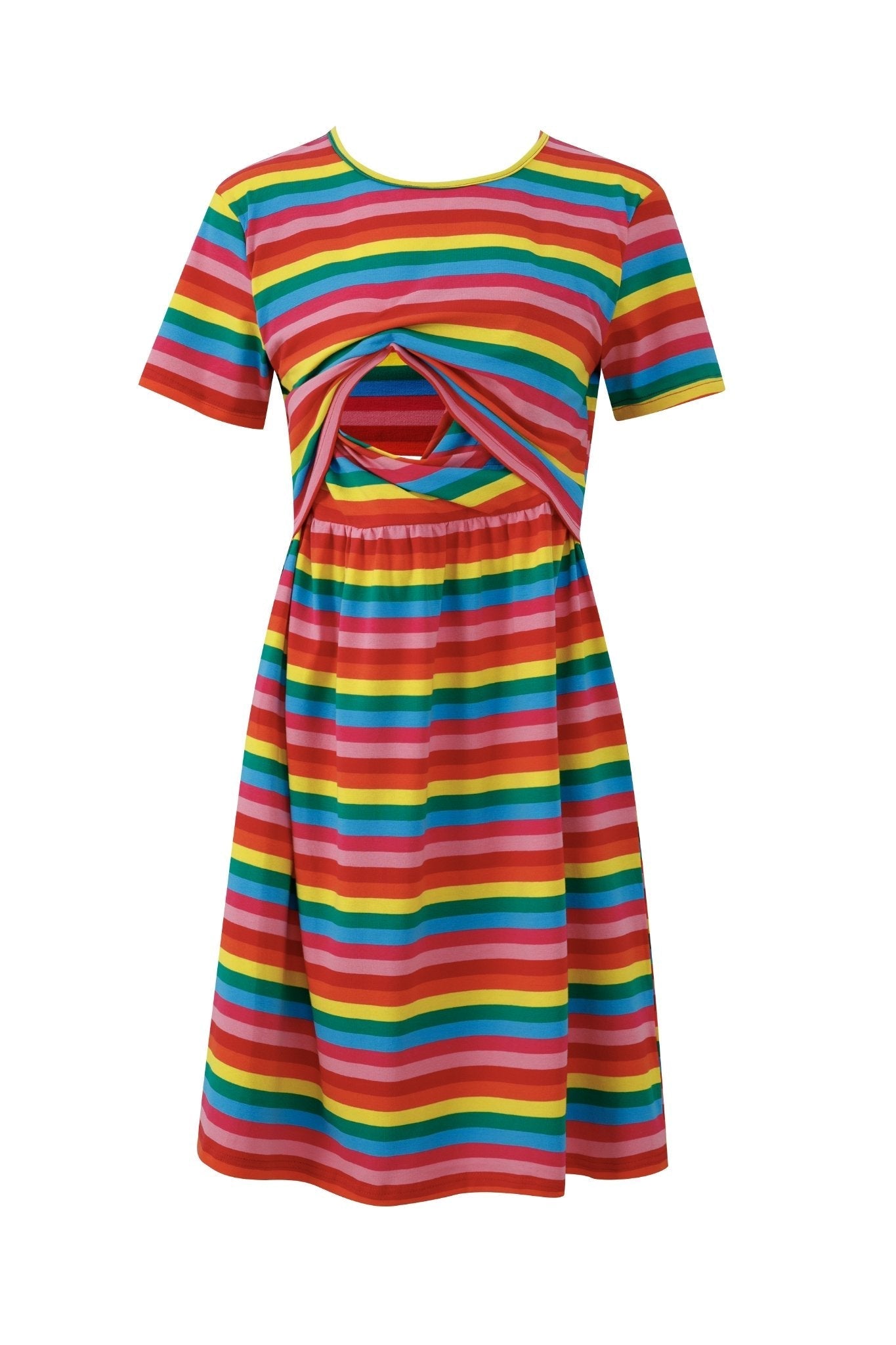 The Breastfeeding Skater Dress - Rainbow - Baby&More