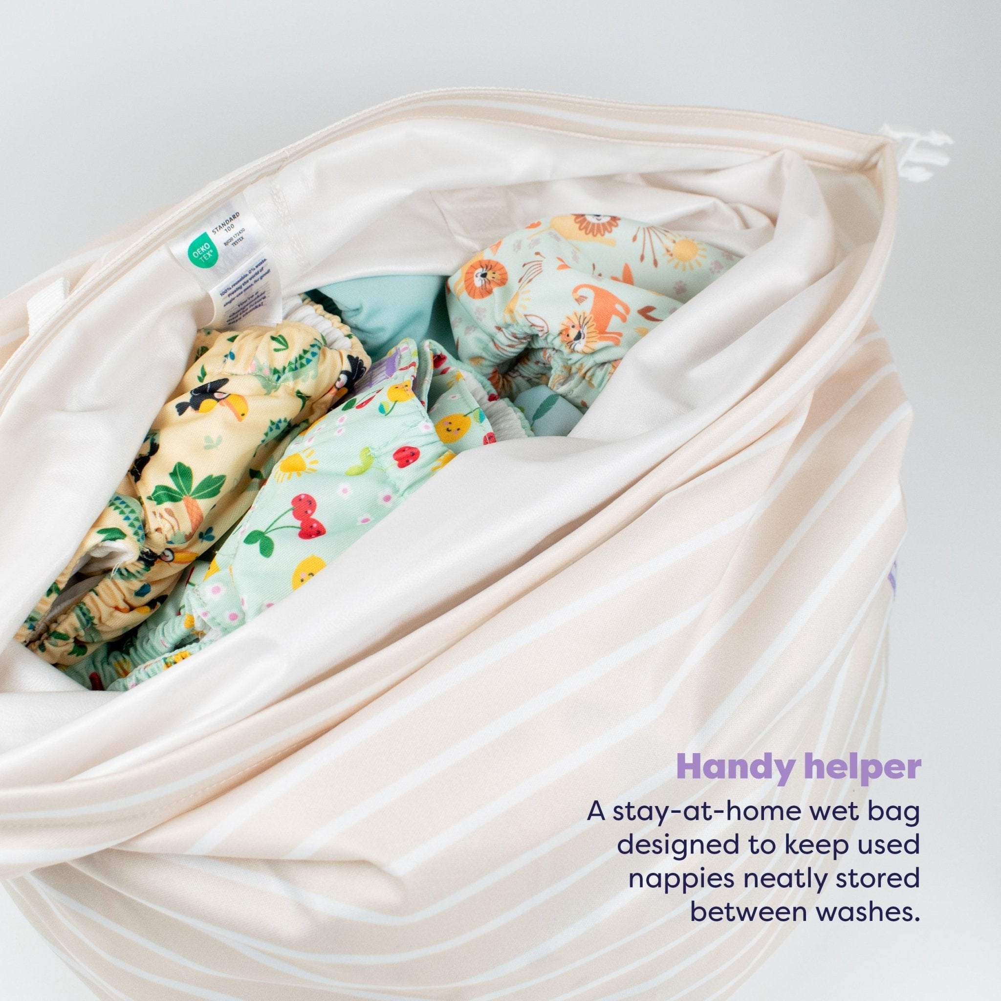 The Essentials Reusable Nappy Bundle - Garden Party - Baby&More