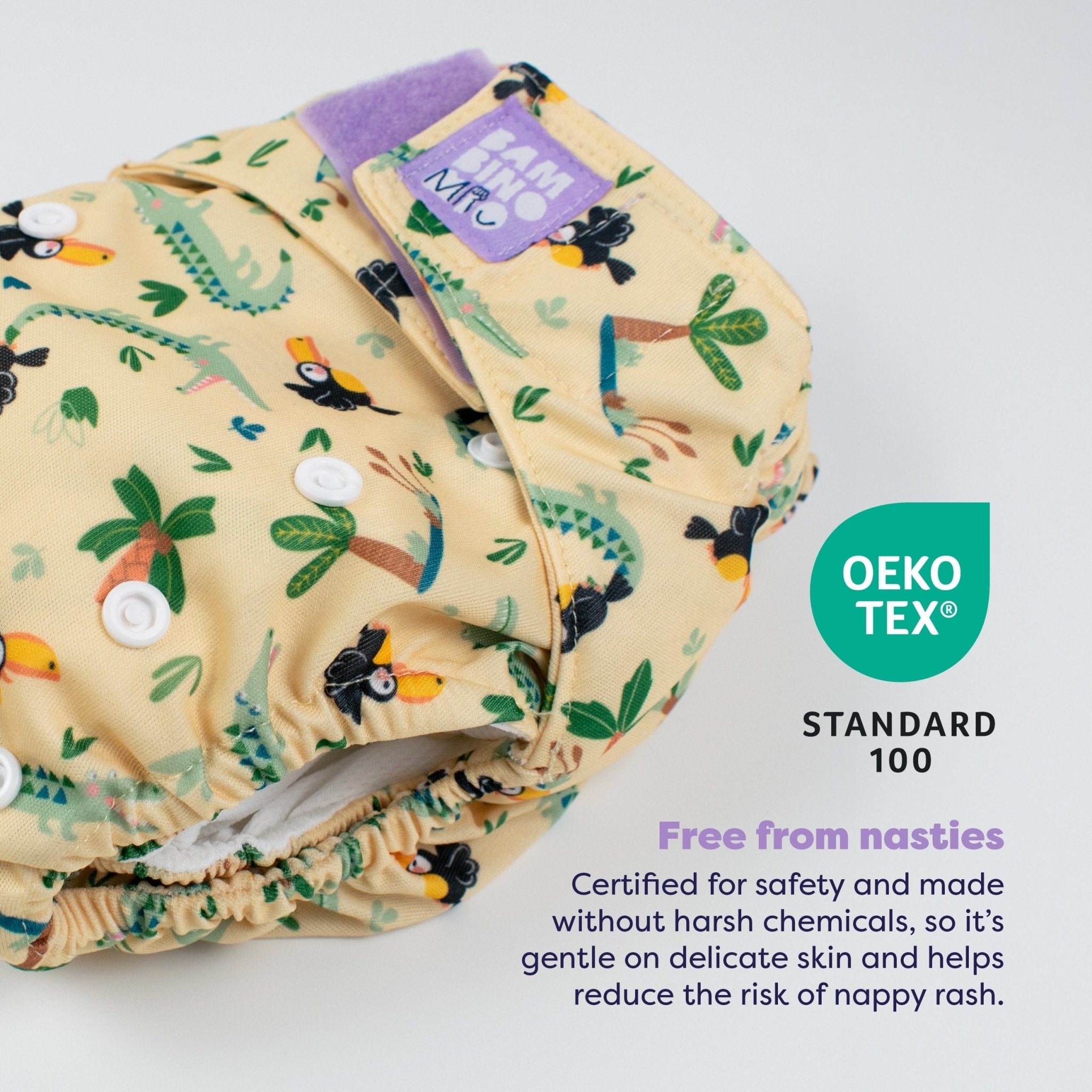 The Essentials Reusable Nappy Bundle - Wild Life - Baby&More