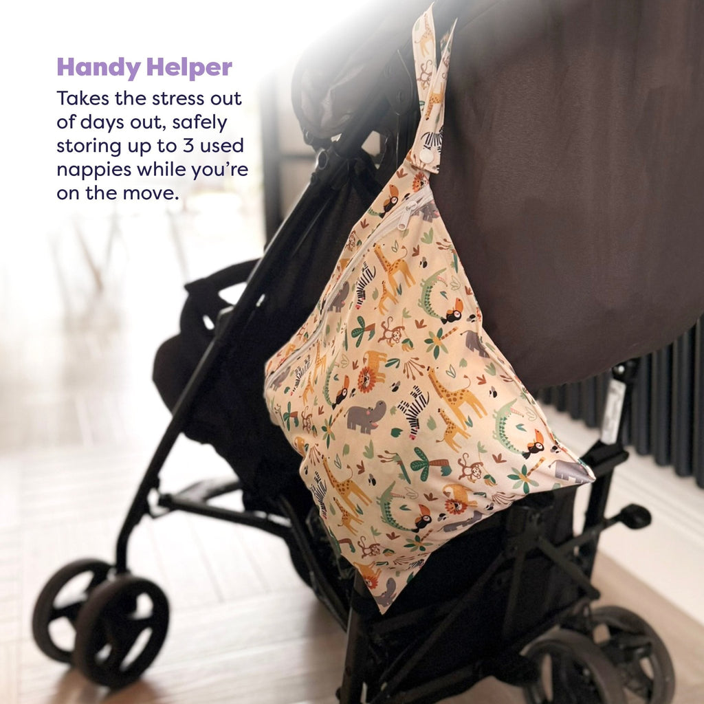 The Essentials Reusable Nappy Bundle - Wild Life - Baby&More