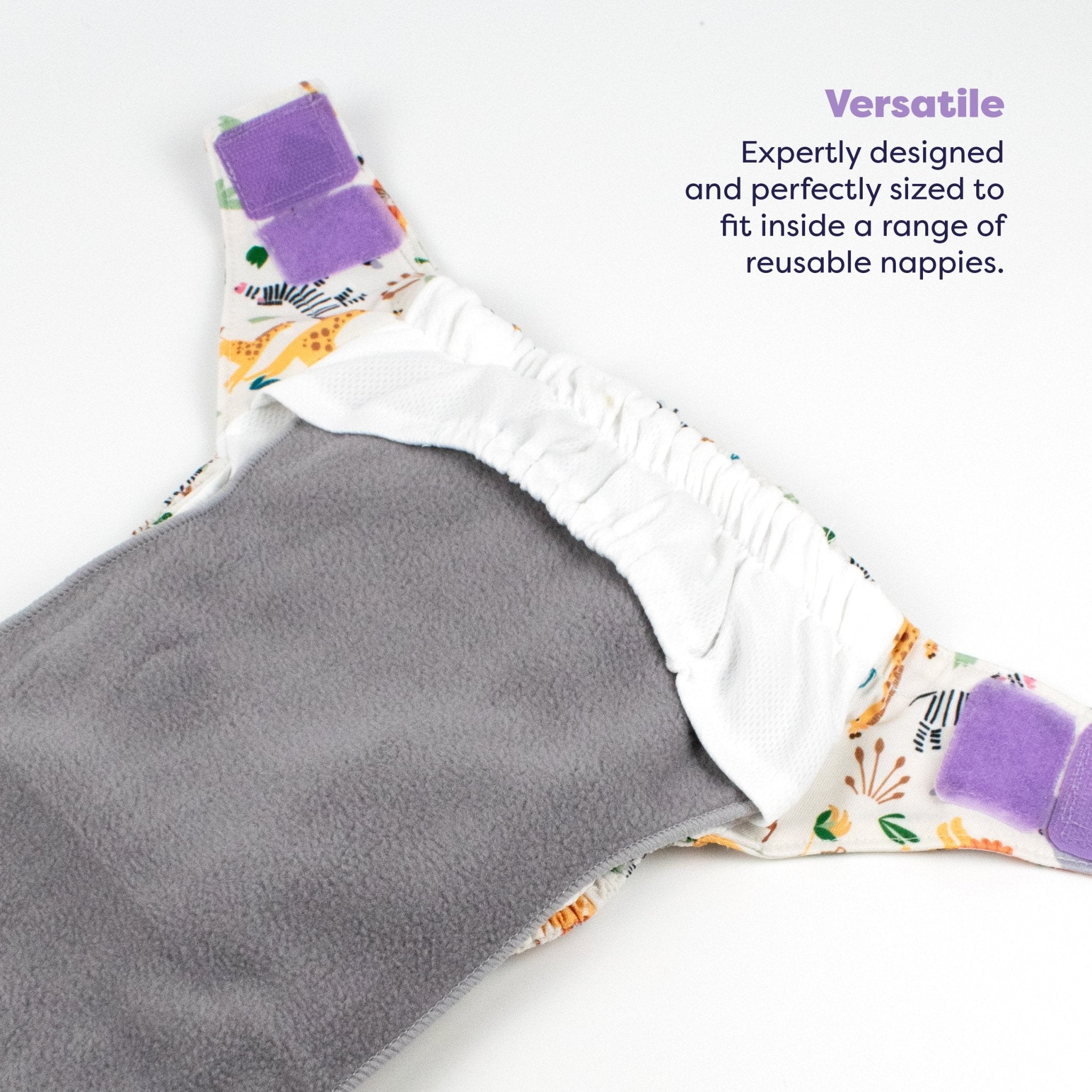 The Essentials Reusable Nappy Bundle - Wild Life - Baby&More