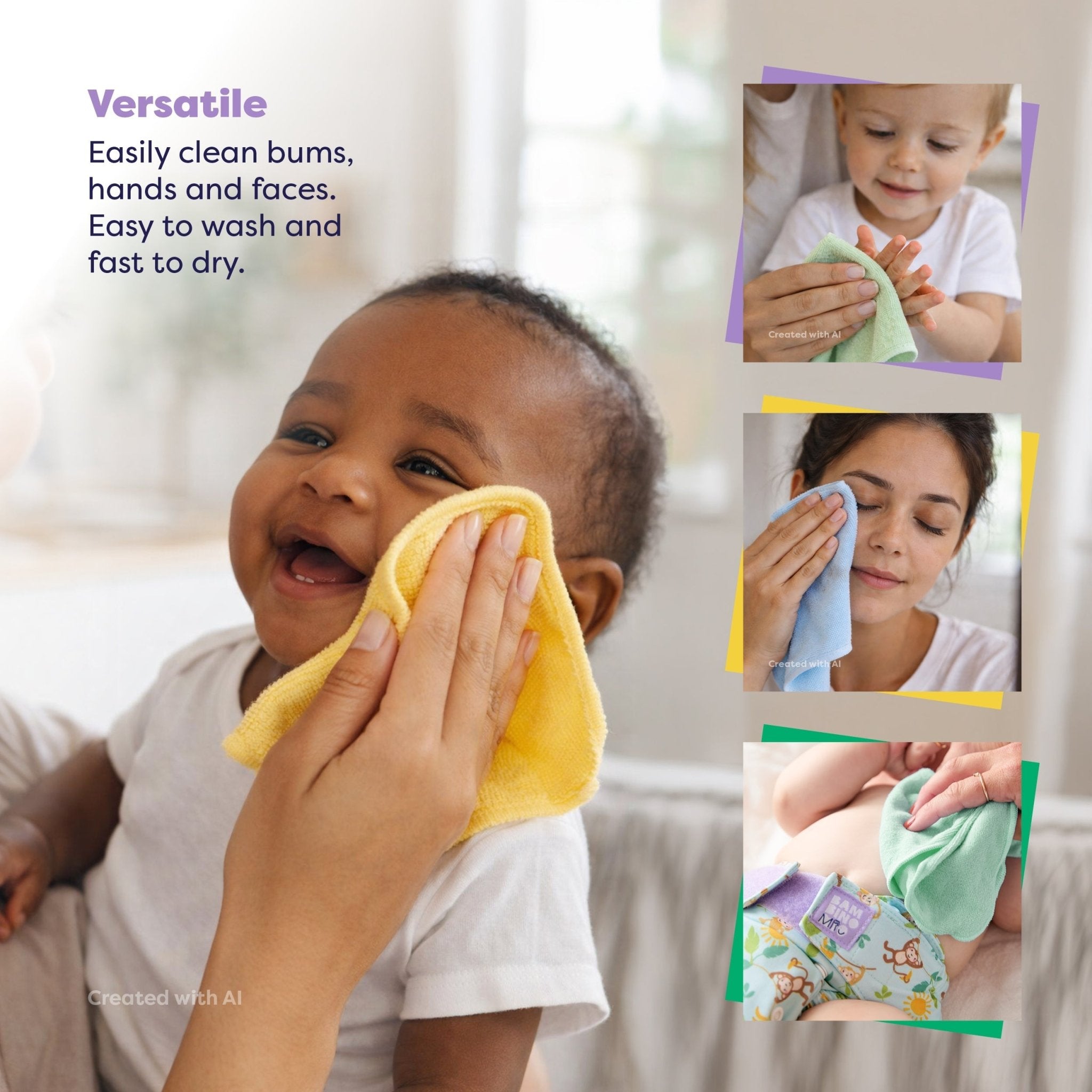 The Everything Reusable Nappy Bundle - Garden Party & Pastels - Baby&More