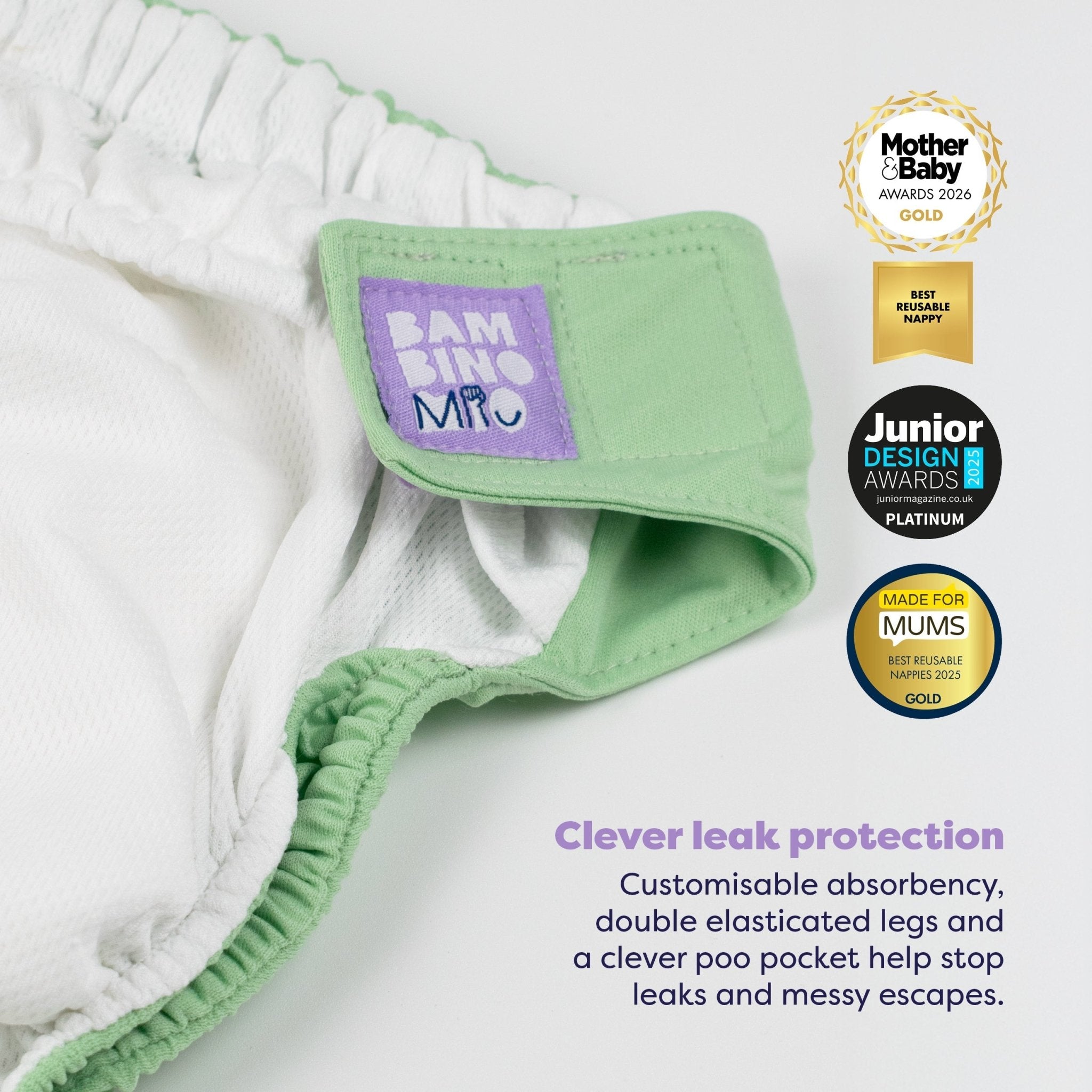 The Everything Reusable Nappy Bundle - Pastels - Baby&More