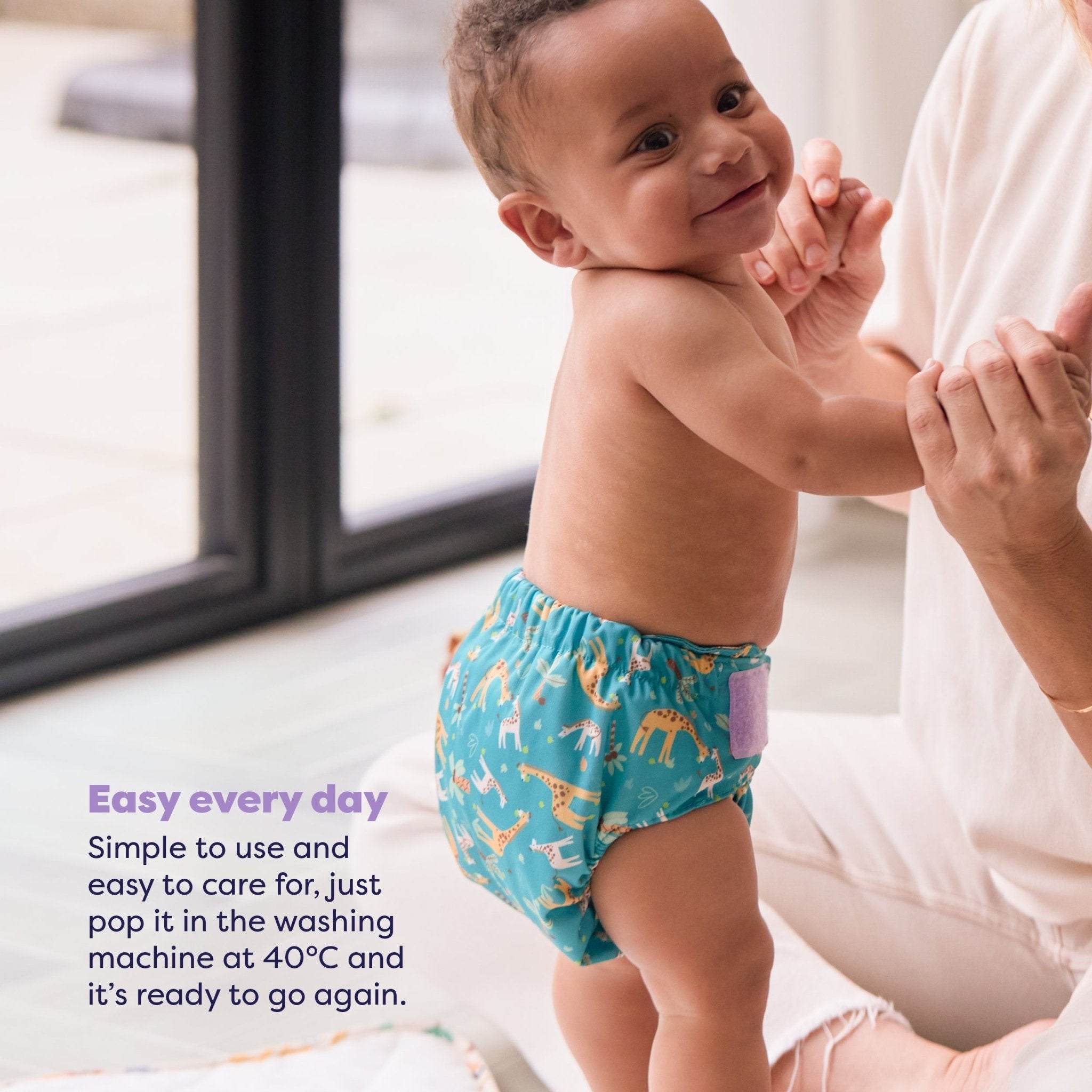 The Everything Reusable Nappy Bundle - Wild Life & Pastels - Baby&More