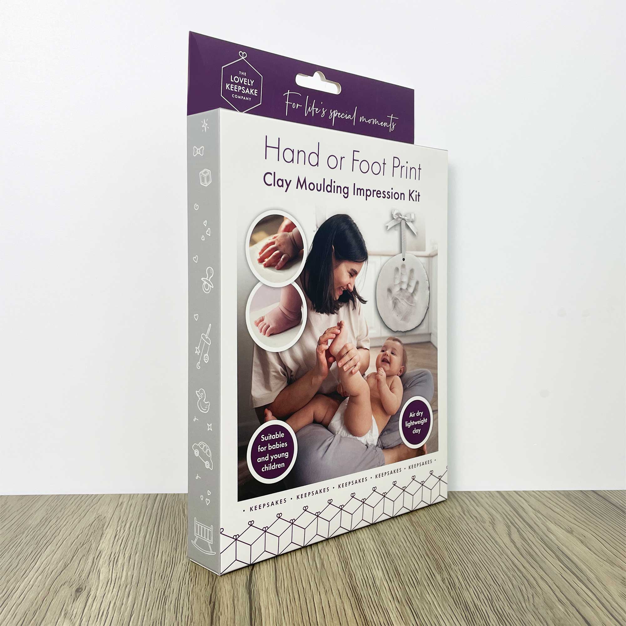 The Lovely Keepsake Company Baby Hand or Foot Print Clay Moulding Kit - Baby&More
