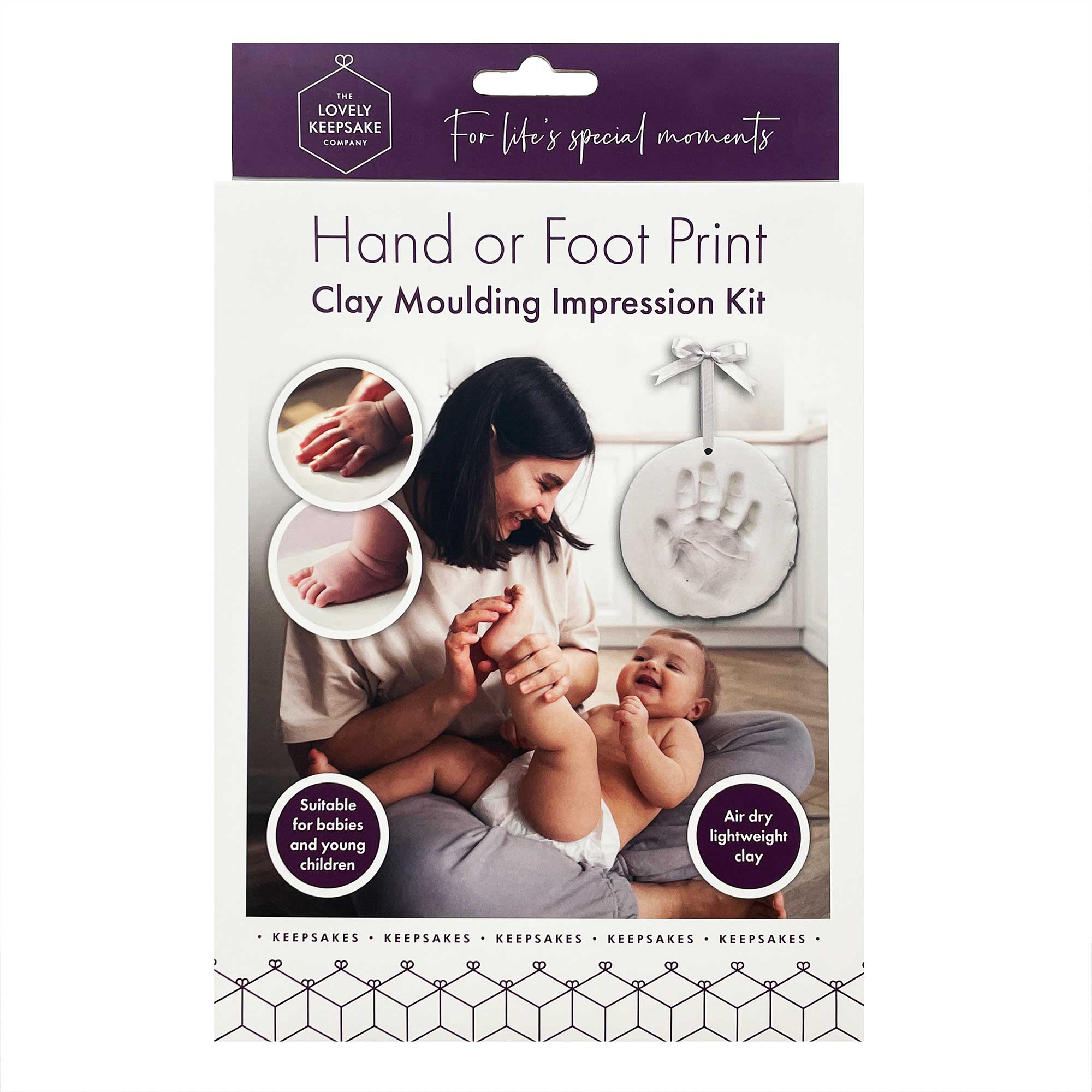 The Lovely Keepsake Company Baby Hand or Foot Print Clay Moulding Kit - Baby&More