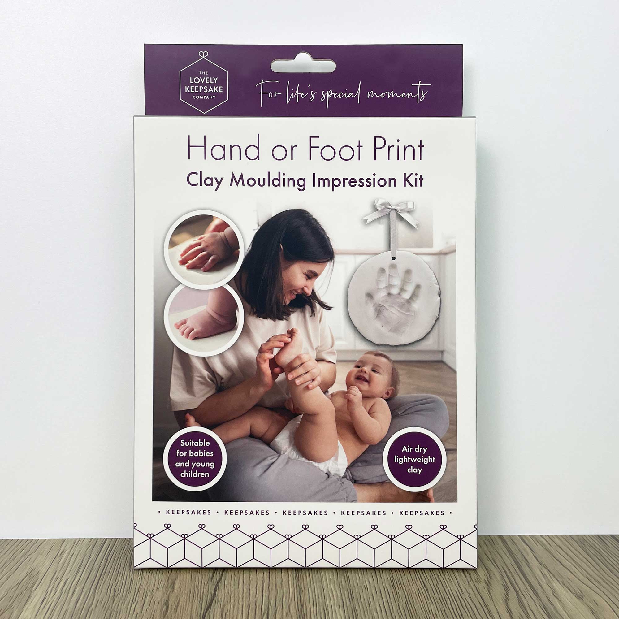 The Lovely Keepsake Company Baby Hand or Foot Print Clay Moulding Kit - Baby&More