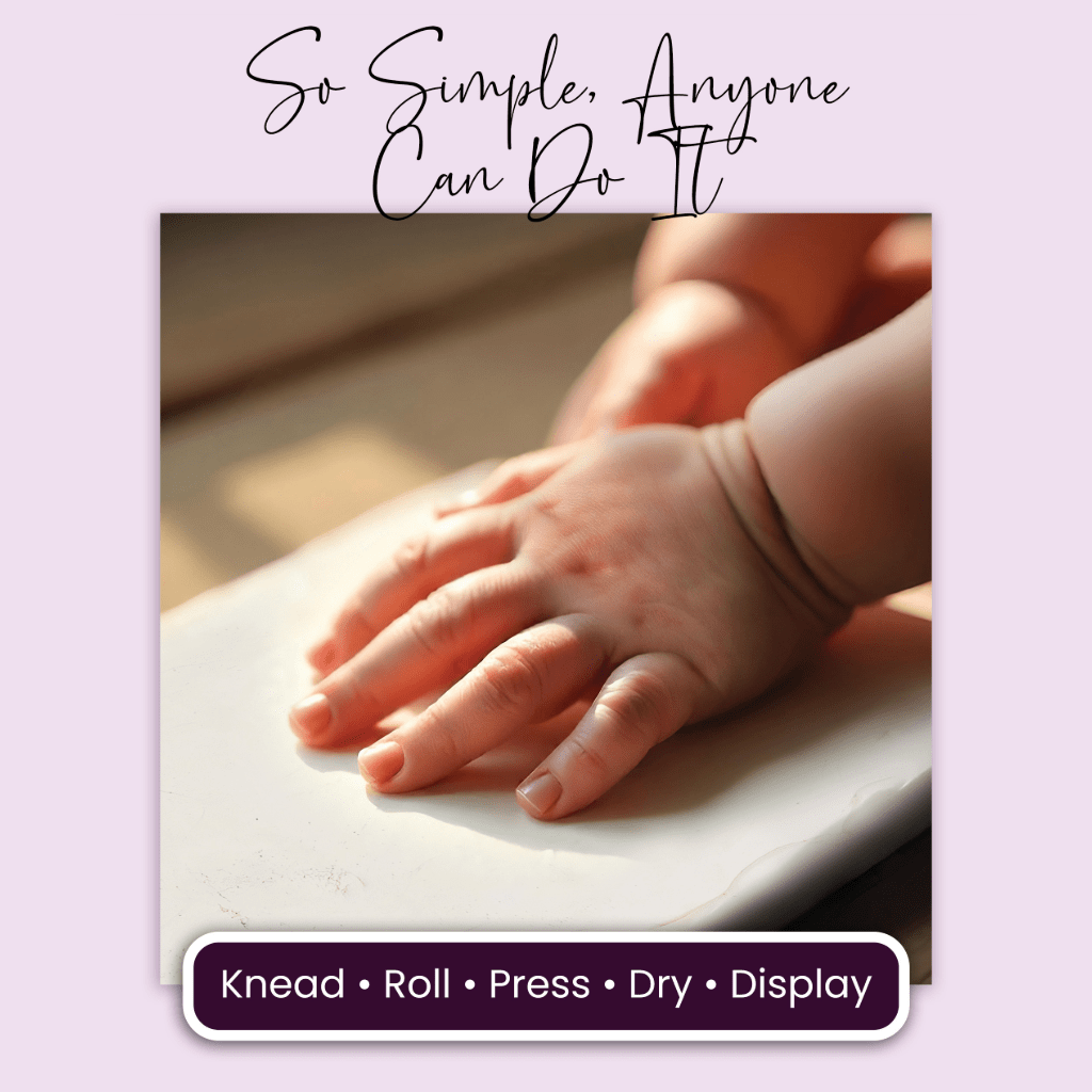 The Lovely Keepsake Company Baby Hand or Foot Print Clay Moulding Kit - Baby&More