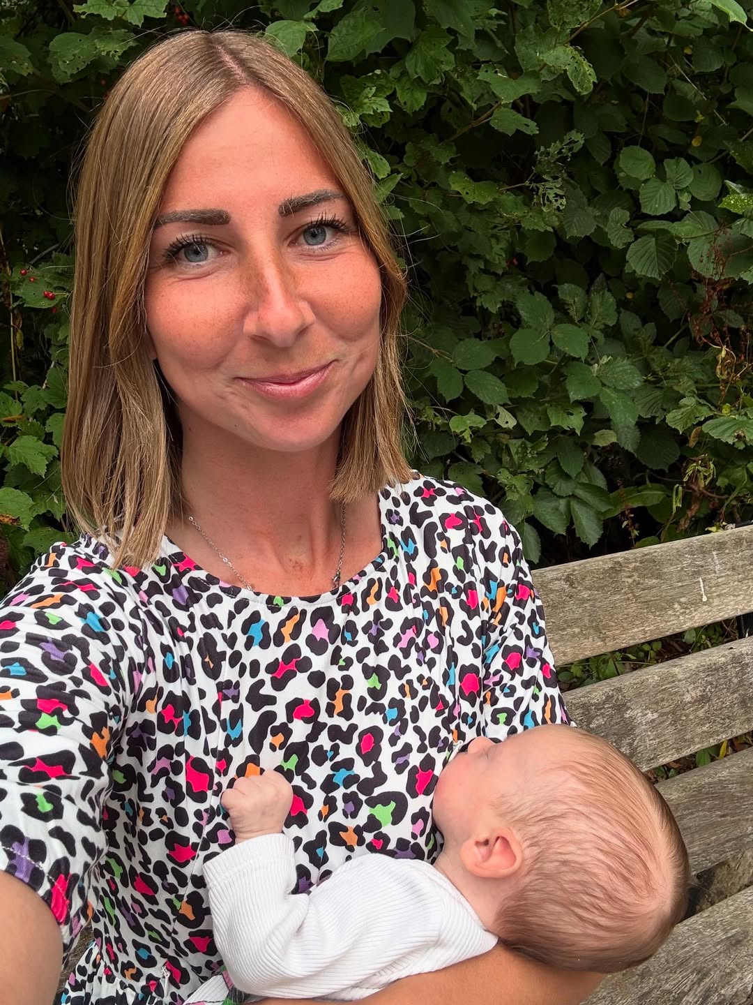 The Midi Breastfeeding Dress - Rainbow Leopard - Baby&More