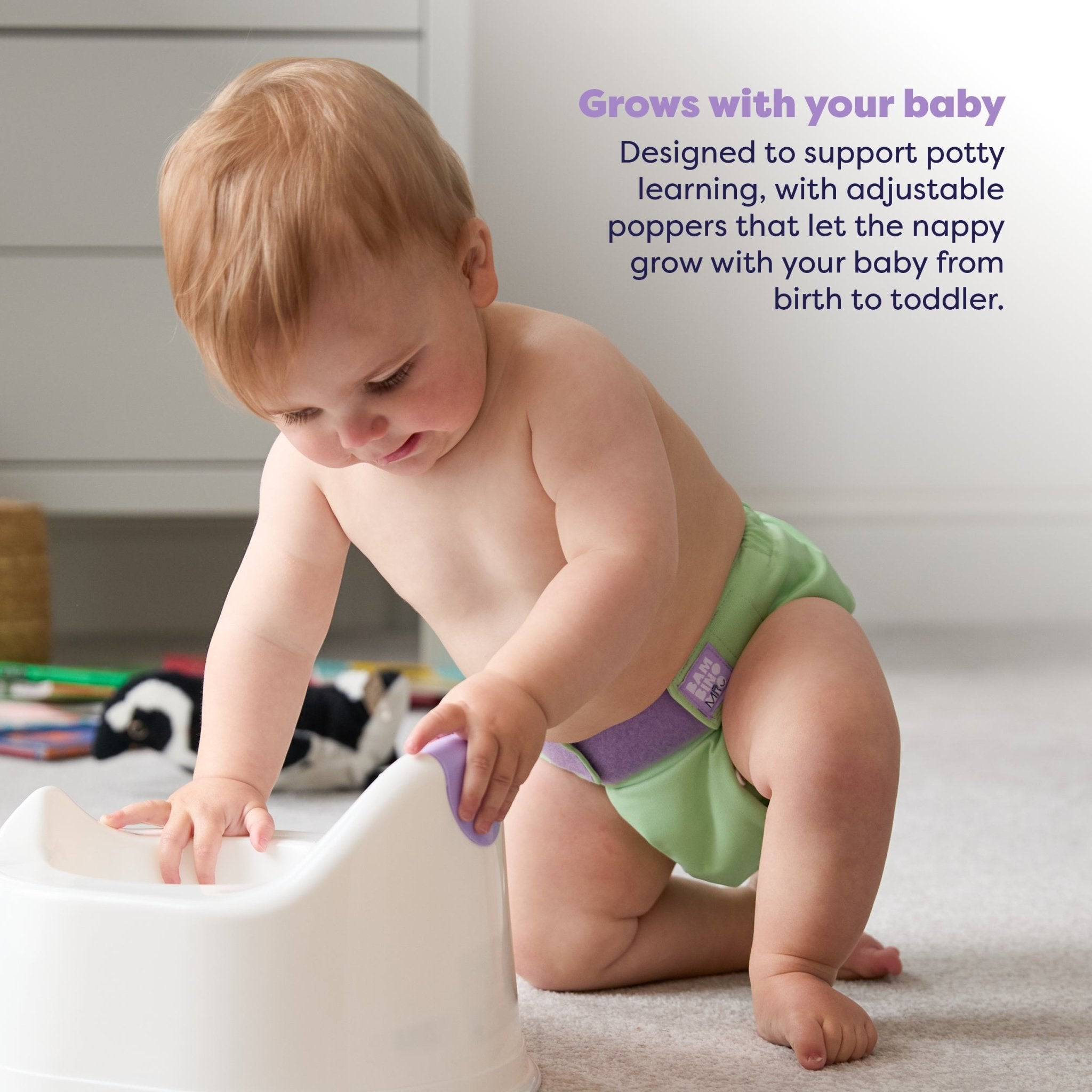 The Newborn Reusable Nappy Starter Bundle - Paintbox Pastels - Baby&More