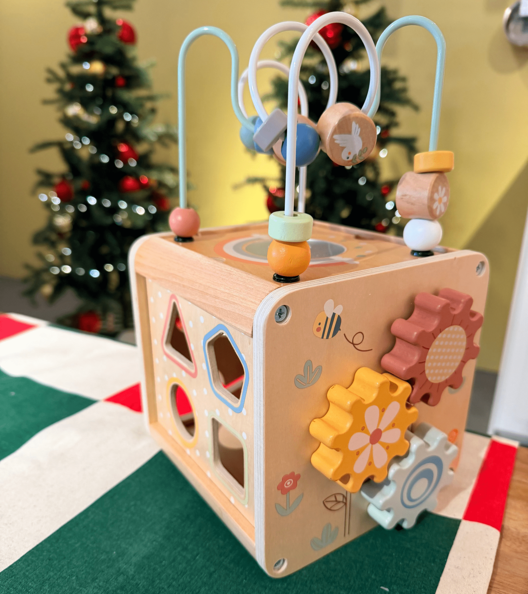 ThinkNest - Wooden Activity Cube - Baby&More