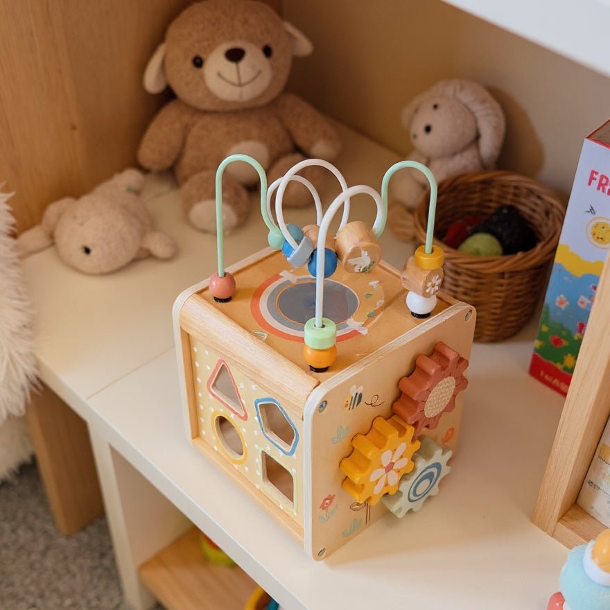 ThinkNest - Wooden Activity Cube - Baby&More