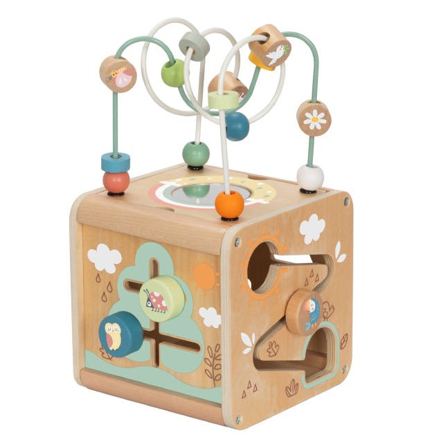 ThinkNest - Wooden Activity Cube - Baby&More