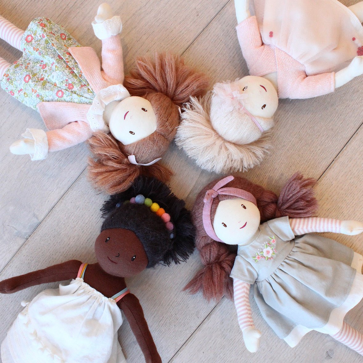 ThreadBear Design Alma Autumn Rag Doll - Baby&More