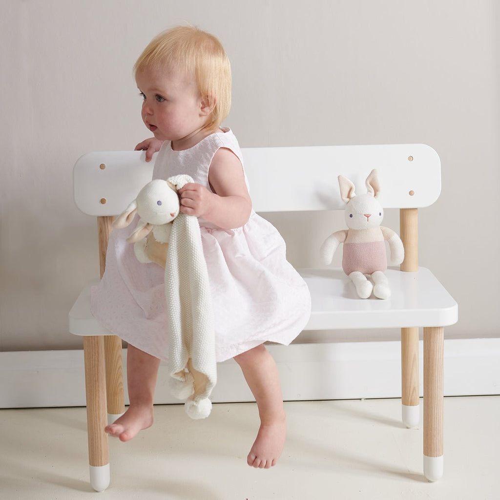 ThreadBear Design Baby Threads Cream Bunny Gift Set - Baby&More